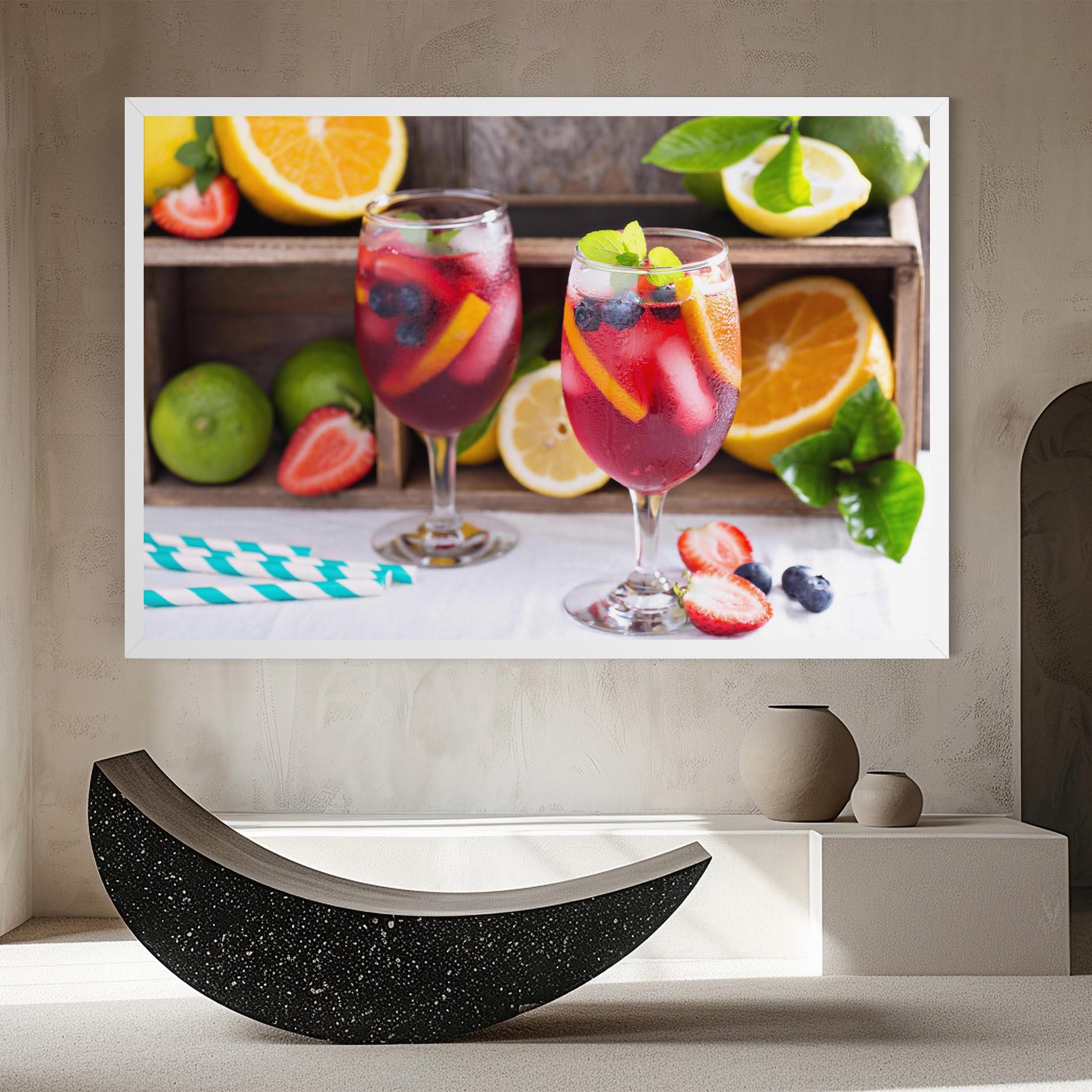 Tablou Canvas Colorful Summer Drink mockup 8