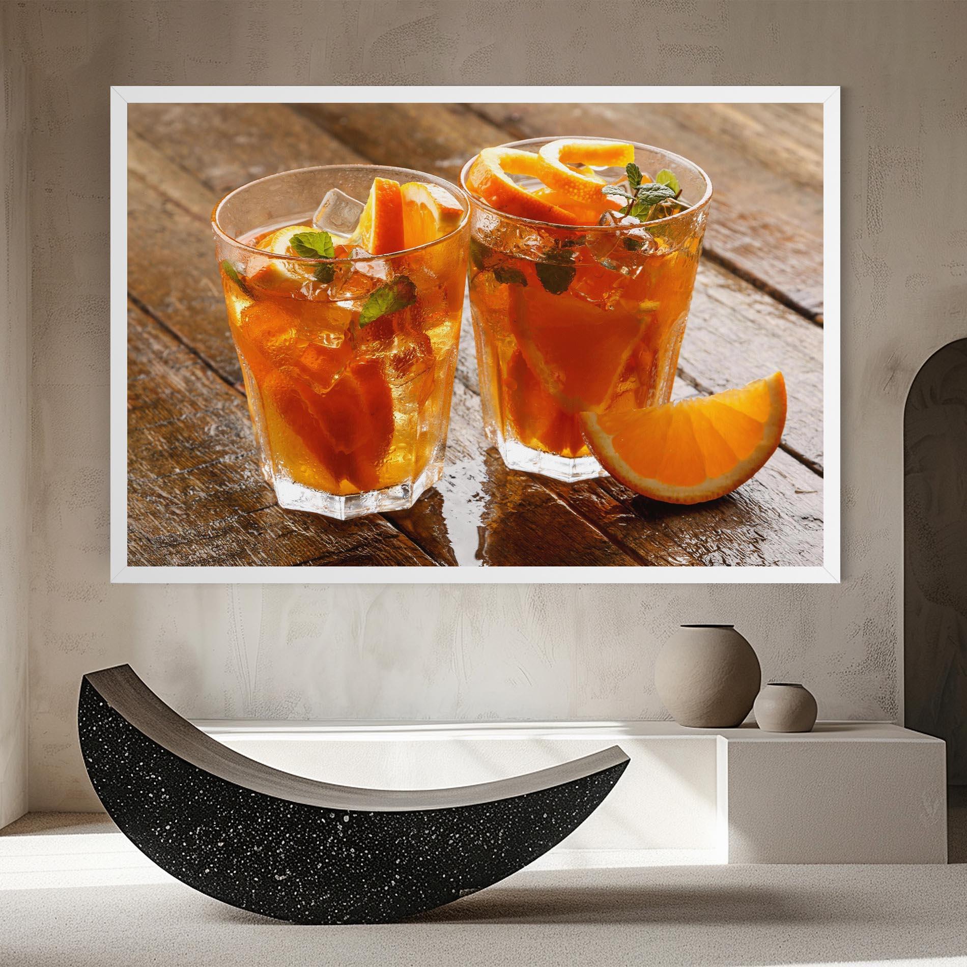 Tablou Canvas Orange Lemonade mockup 8