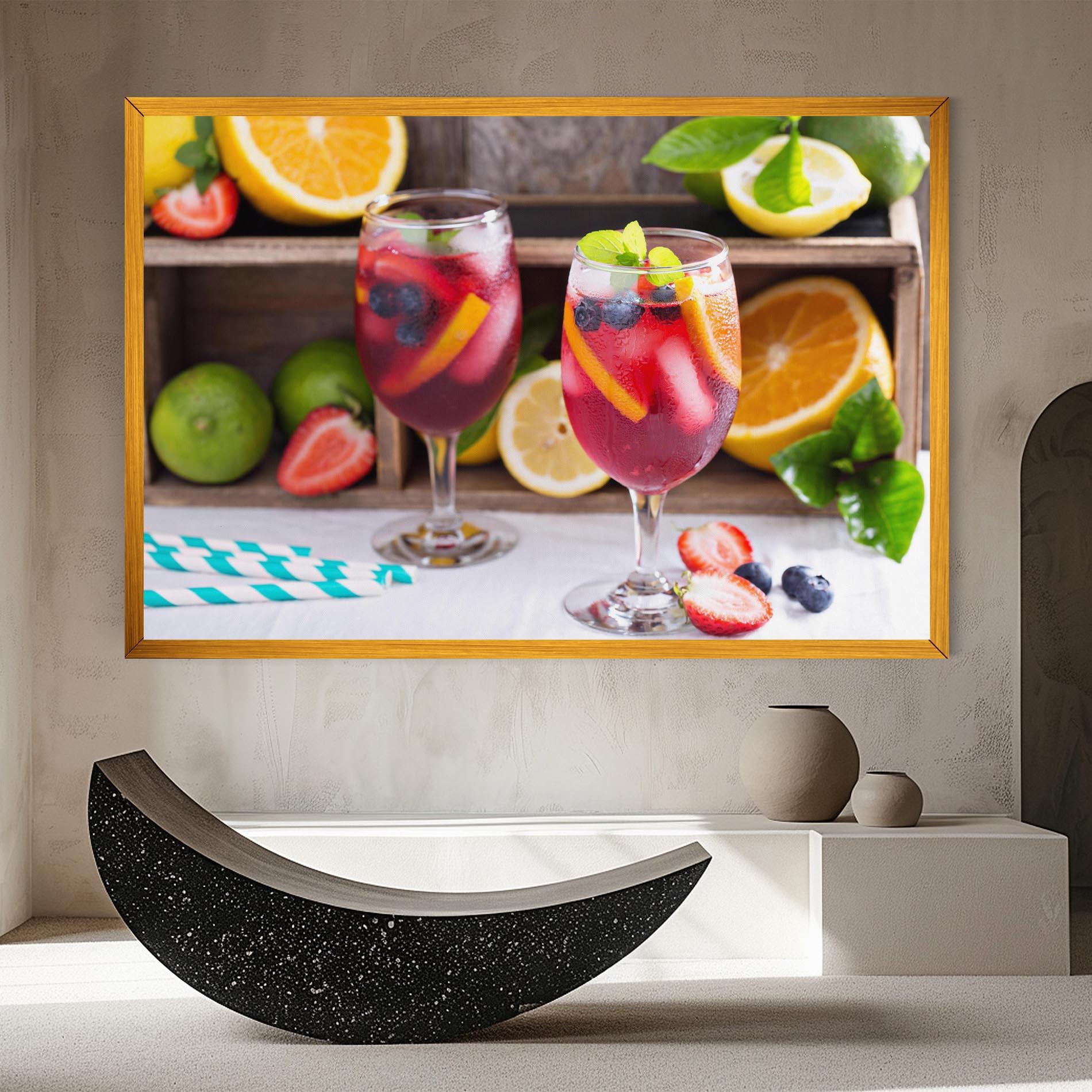 Tablou Canvas Colorful Summer Drink mockup 8