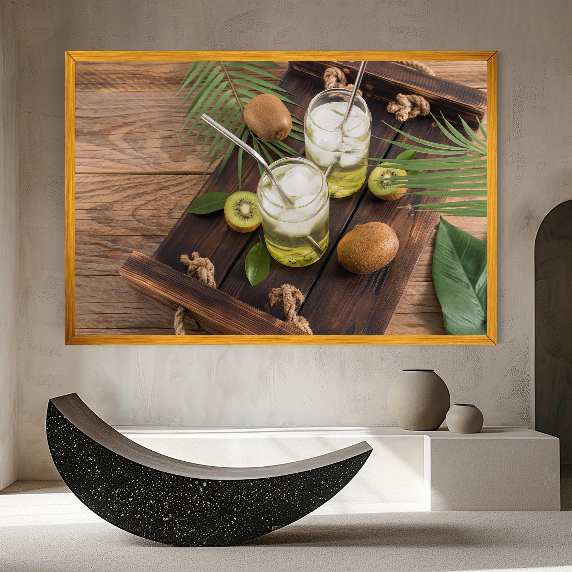 Tablou Canvas Kiwi Drinks mockup 8