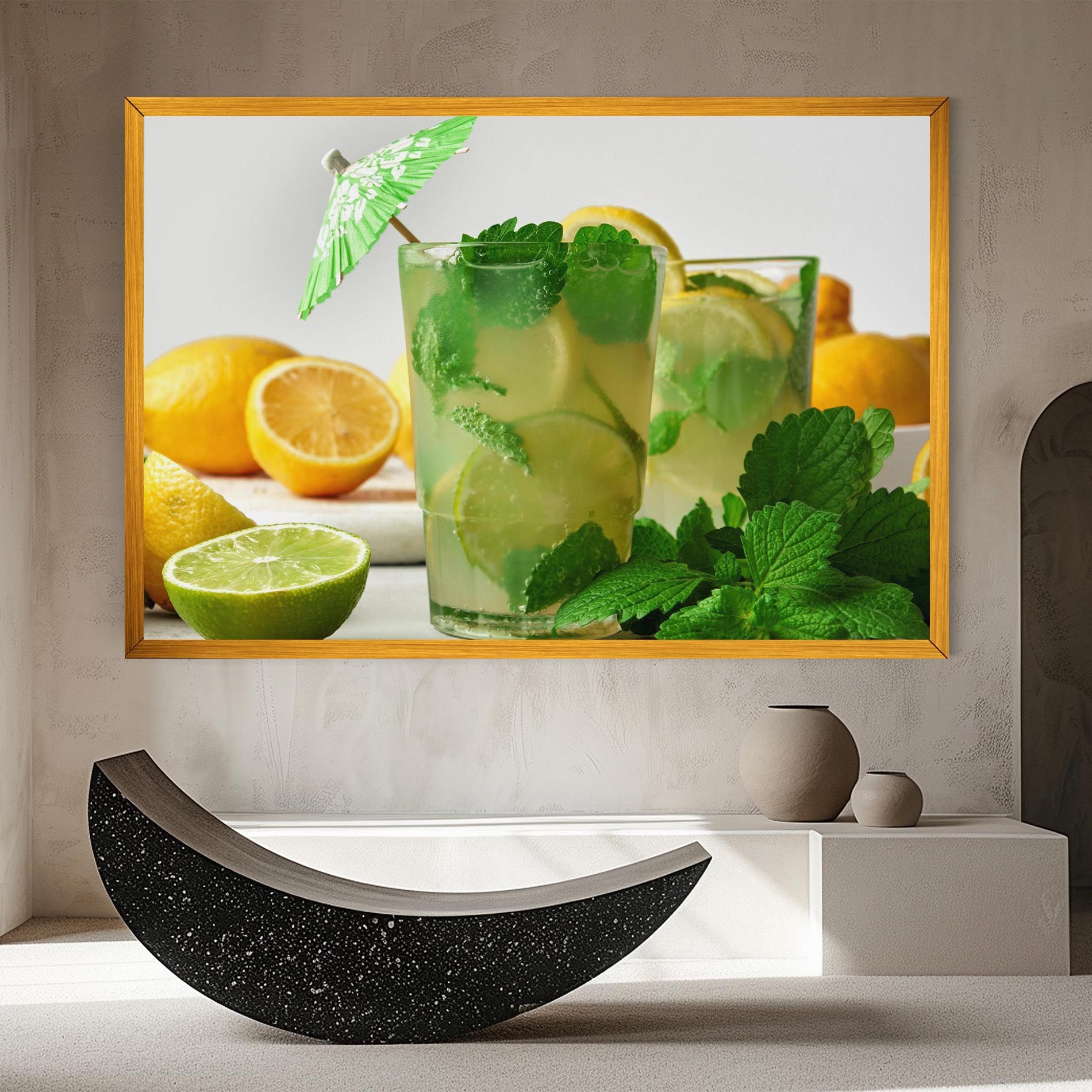 Mint Leaves Lemonade mockup 8