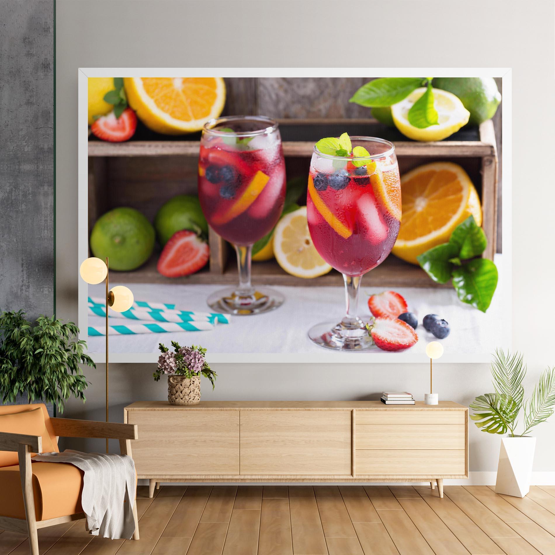 Tablou Canvas Colorful Summer Drink mockup 9