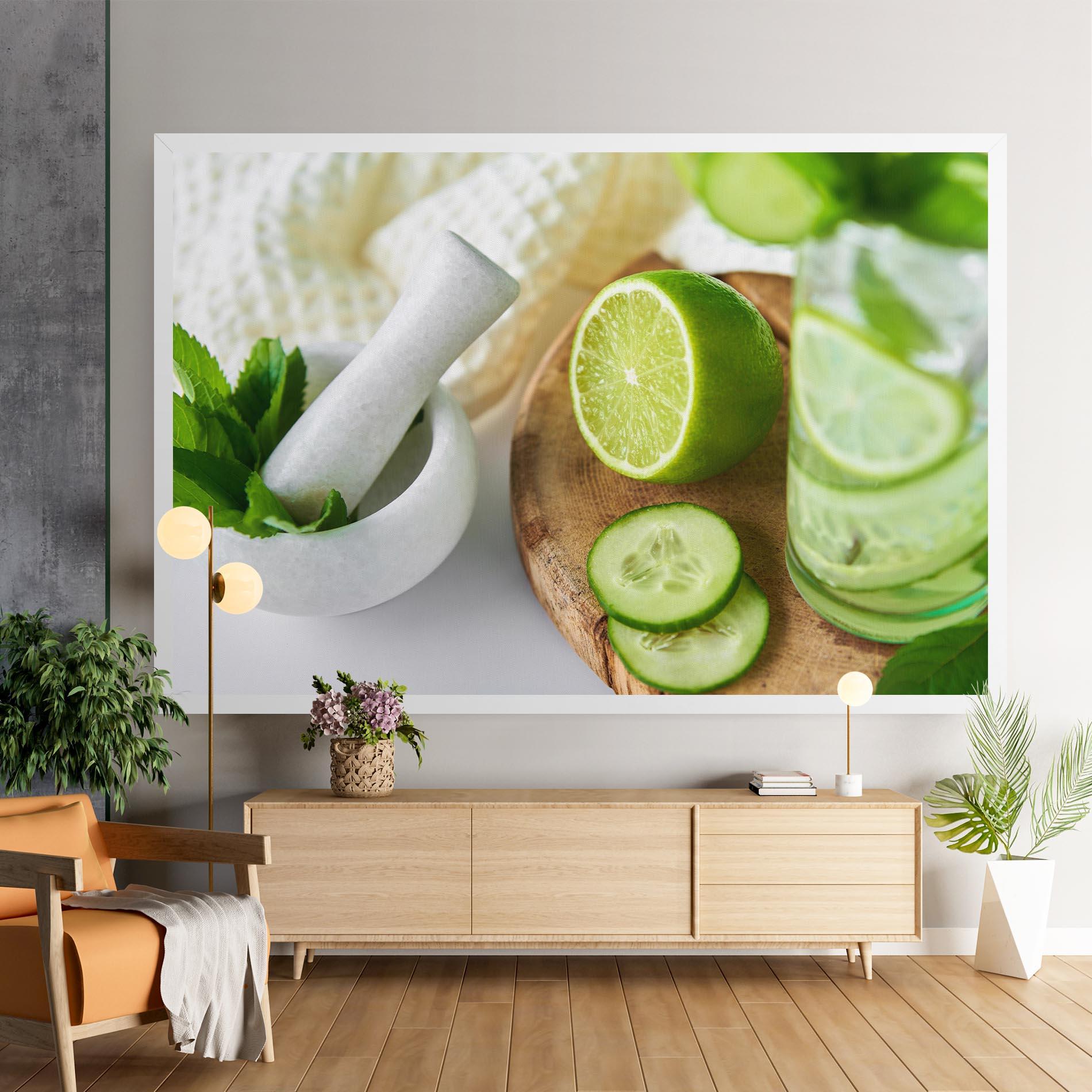 Tablou Canvas Detox Drink Lemonade mockup 9