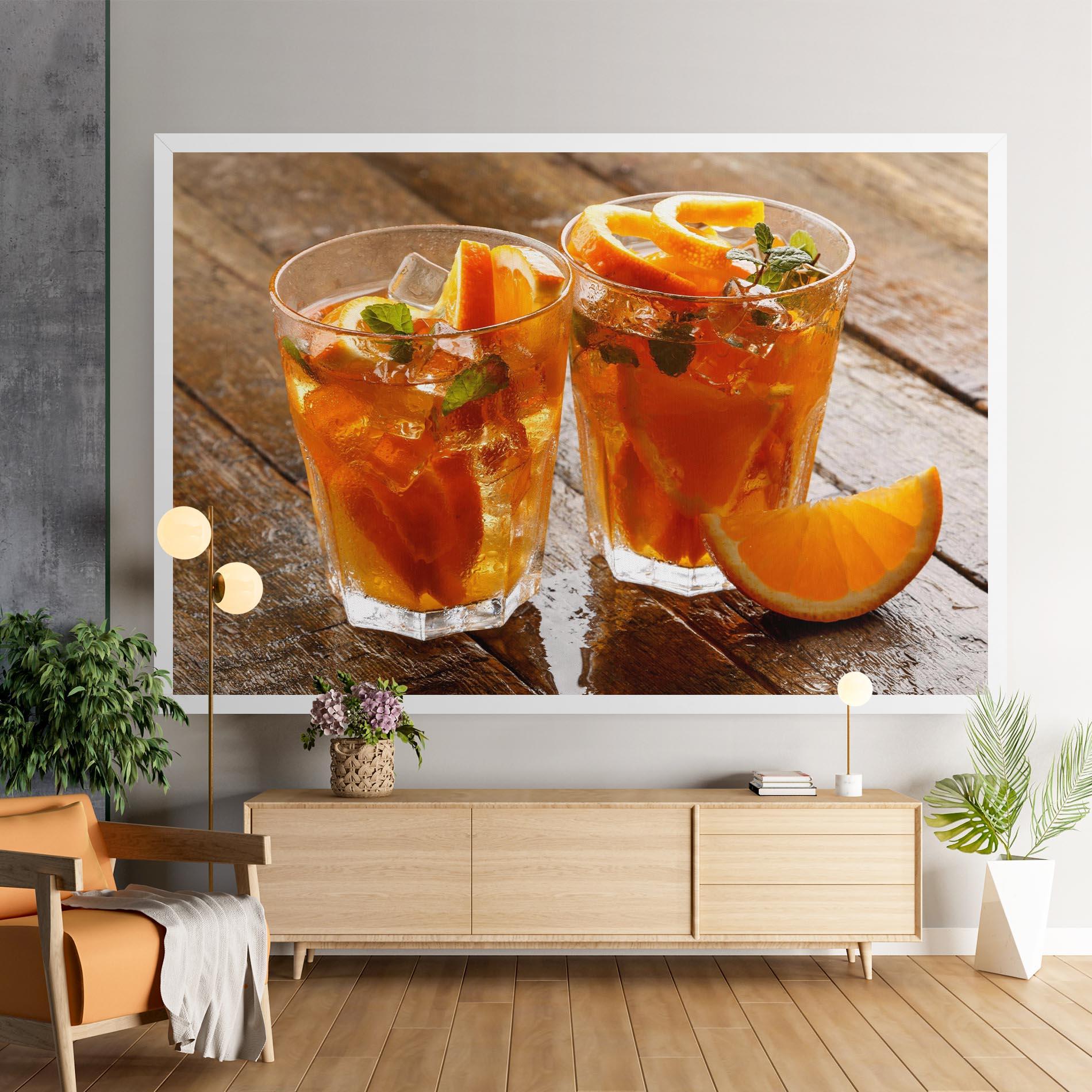 Tablou Canvas Orange Lemonade mockup 9