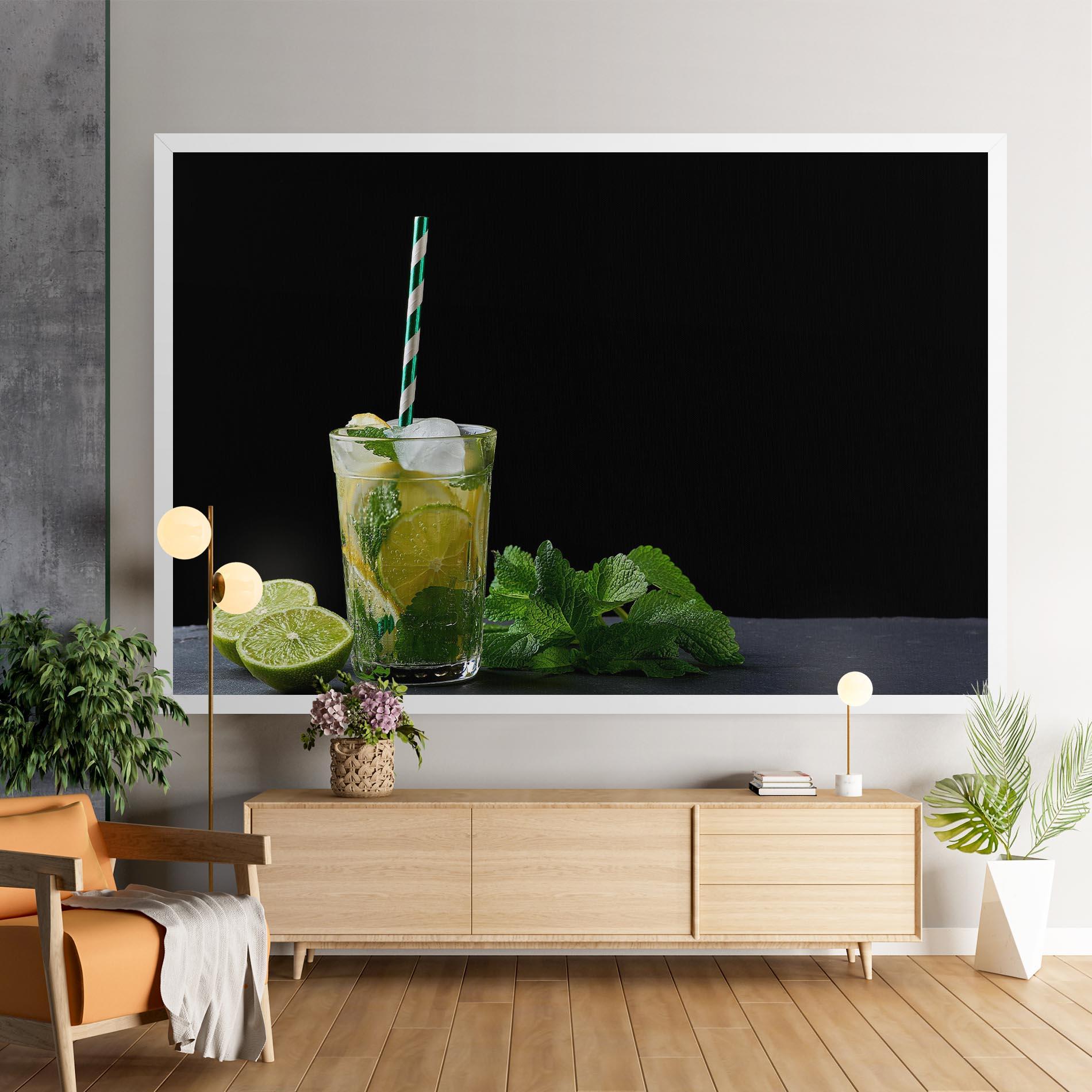 Tablou Canvas Refreshing Drink mockup 9