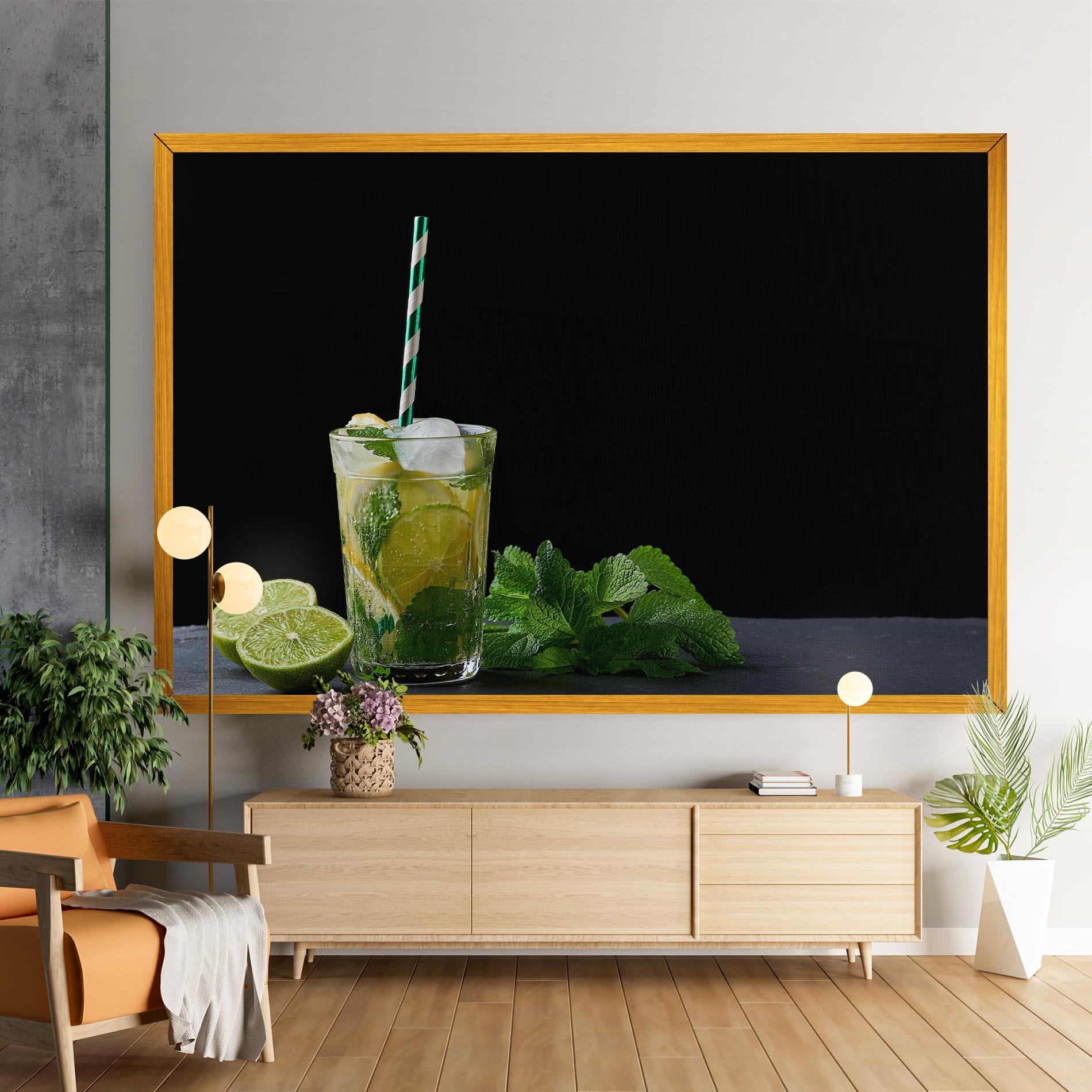 Tablou Canvas Refreshing Drink mockup 9