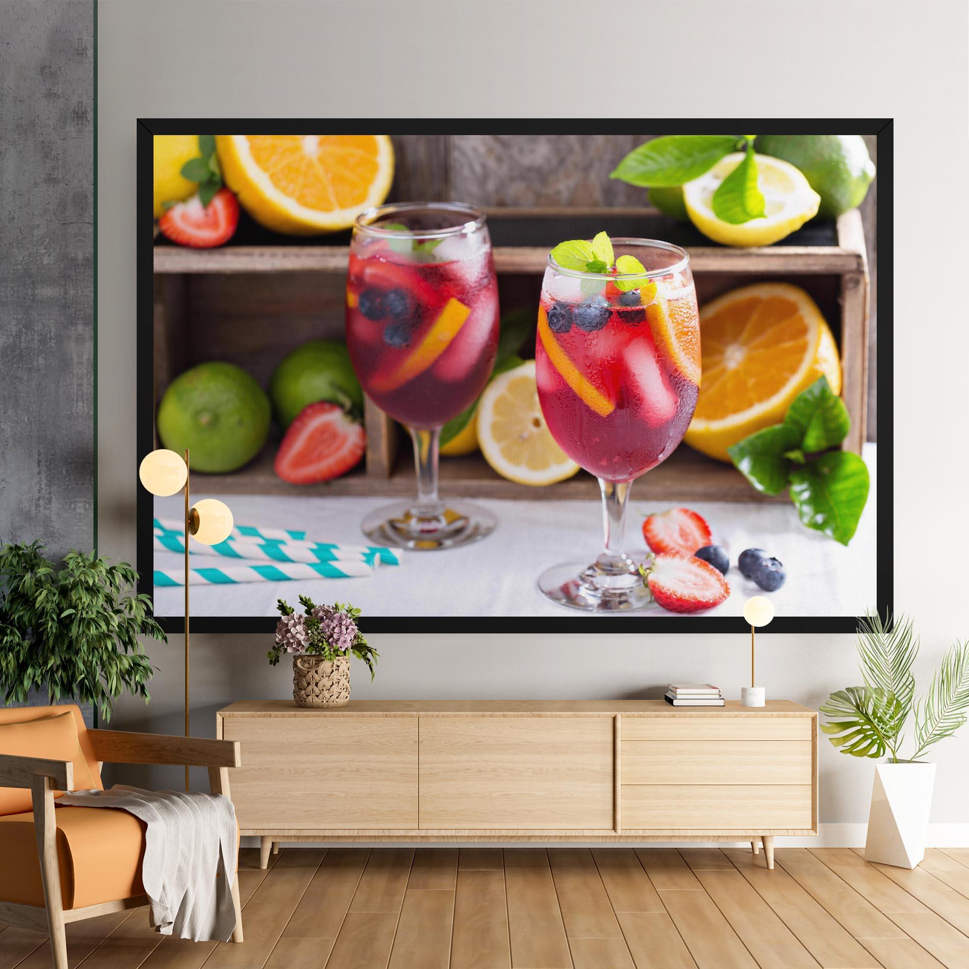 Tablou Canvas Colorful Summer Drink mockup 9