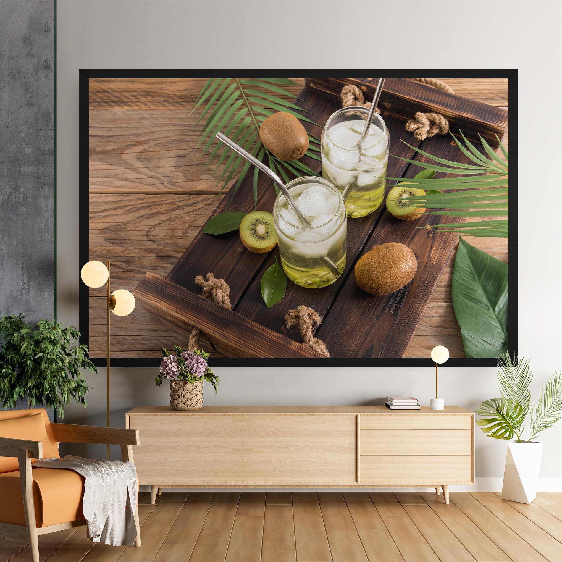 Tablou Canvas Kiwi Drinks mockup 9