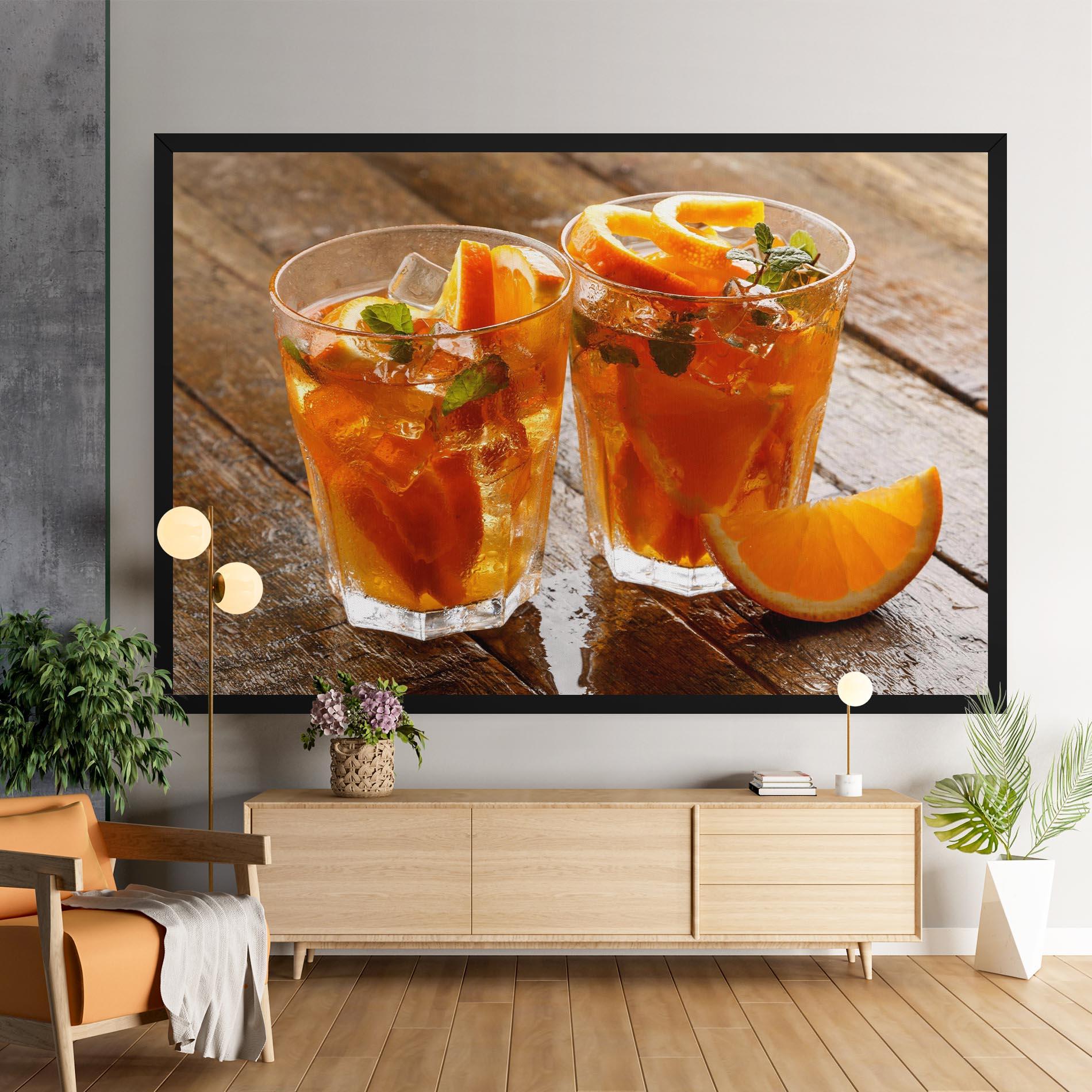 Tablou Canvas Orange Lemonade mockup 9