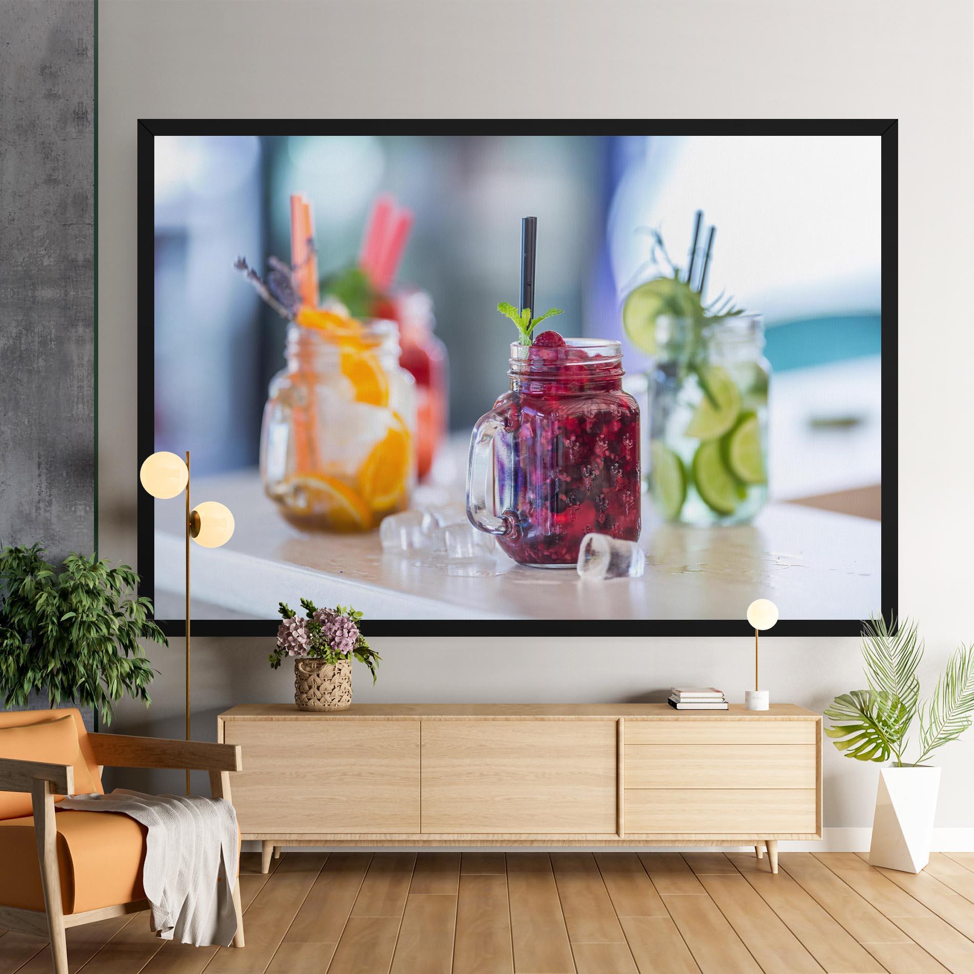 Tablou Canvas Orange Lime Lemonades mockup 9