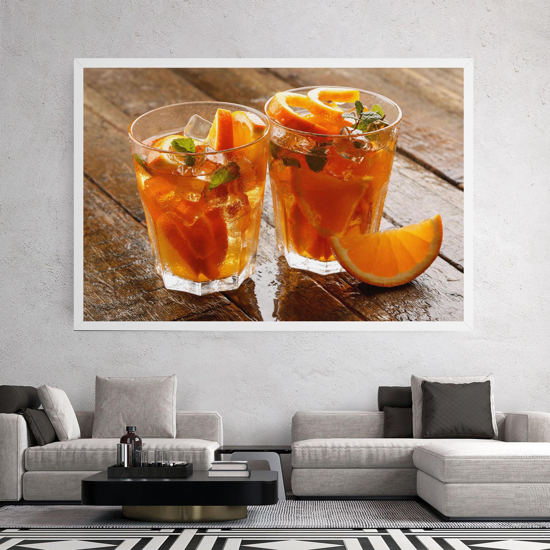 Tablou Canvas Orange Lemonade mockup 2