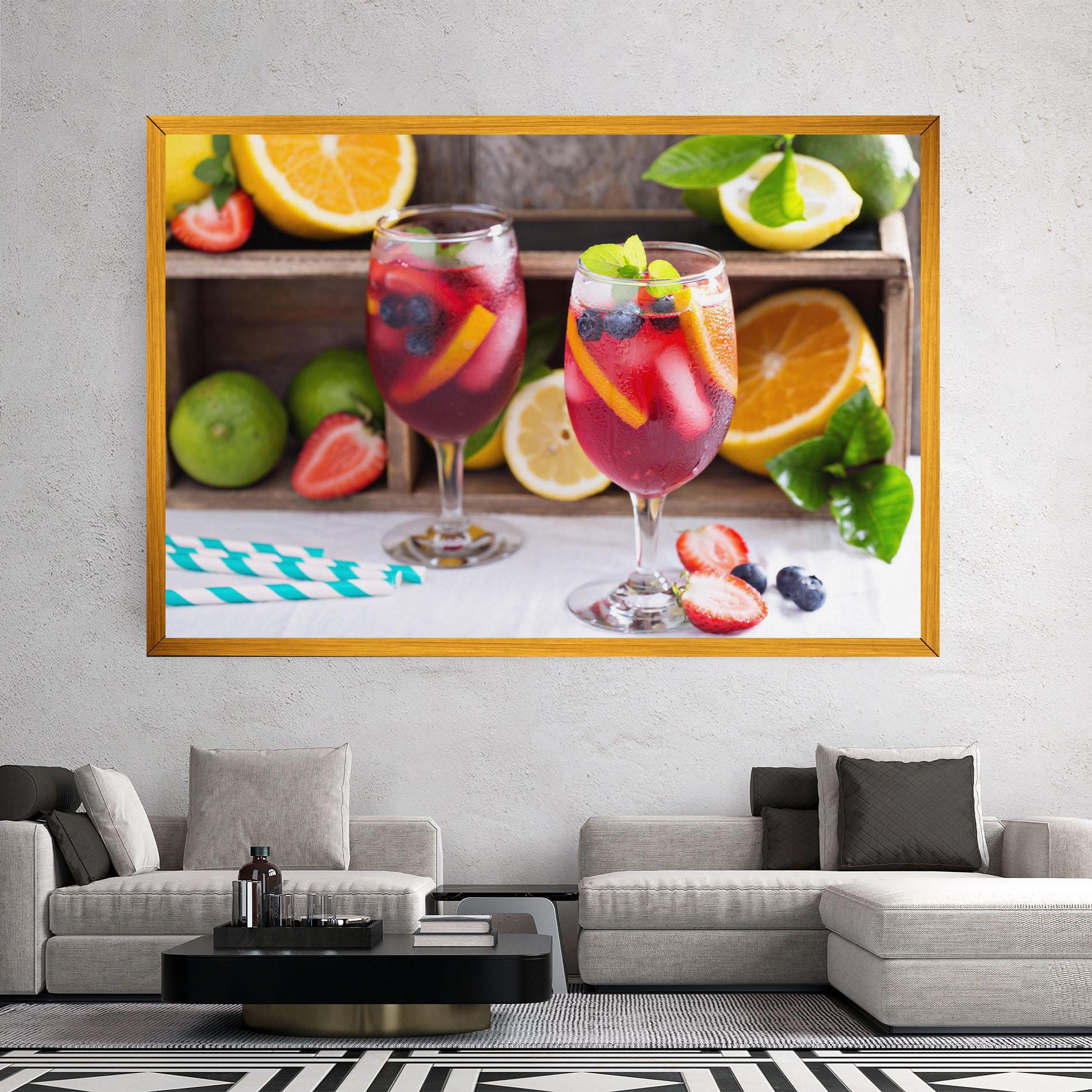 Tablou Canvas Colorful Summer Drink mockup 2