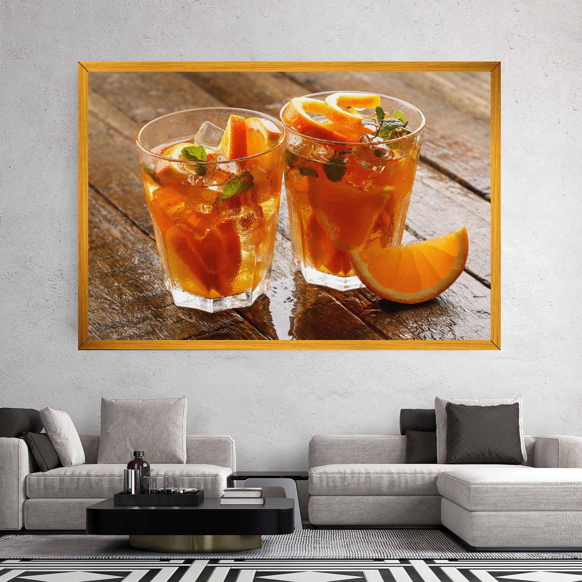 Tablou Canvas Orange Lemonade mockup 2