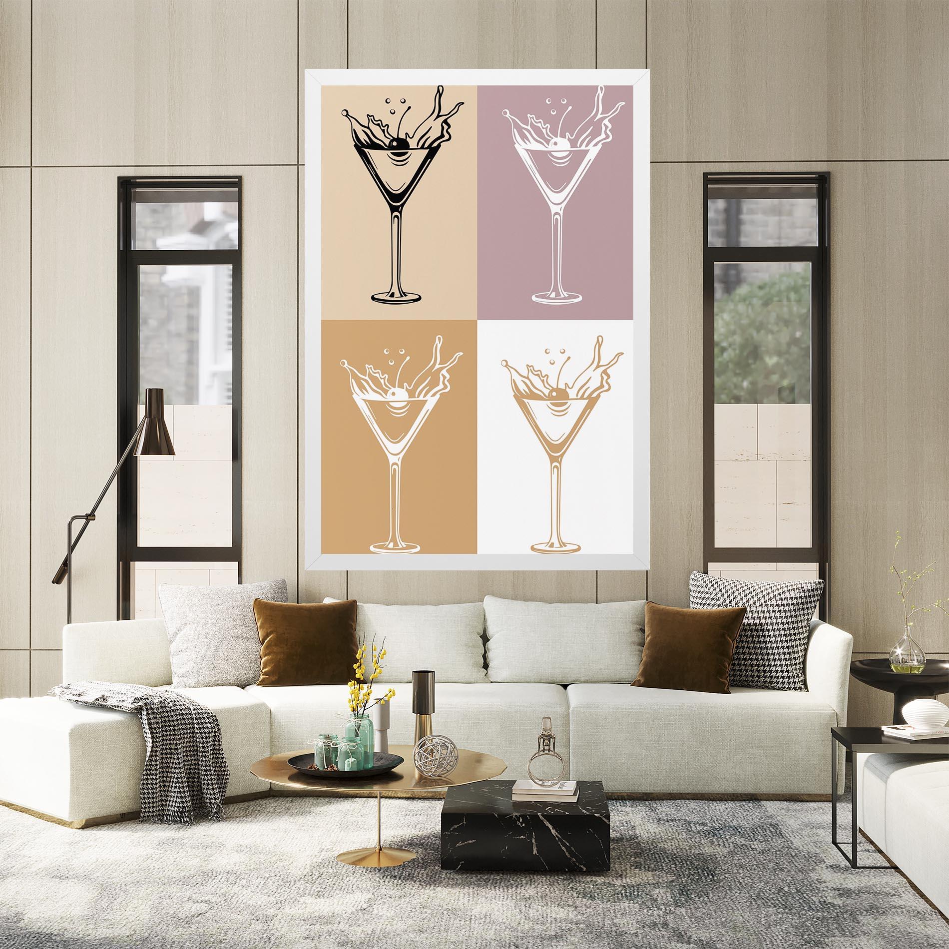 Tablou Canvas Drinks Mix mockup 2