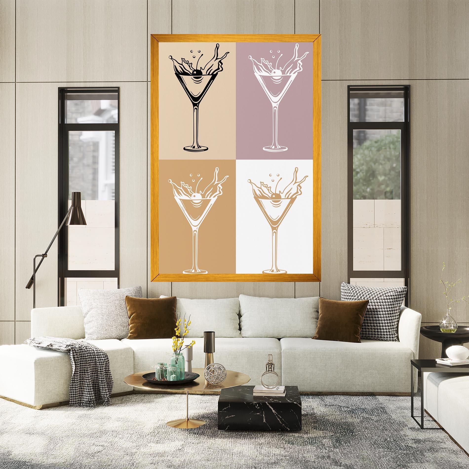 Tablou Canvas Drinks Mix mockup 2