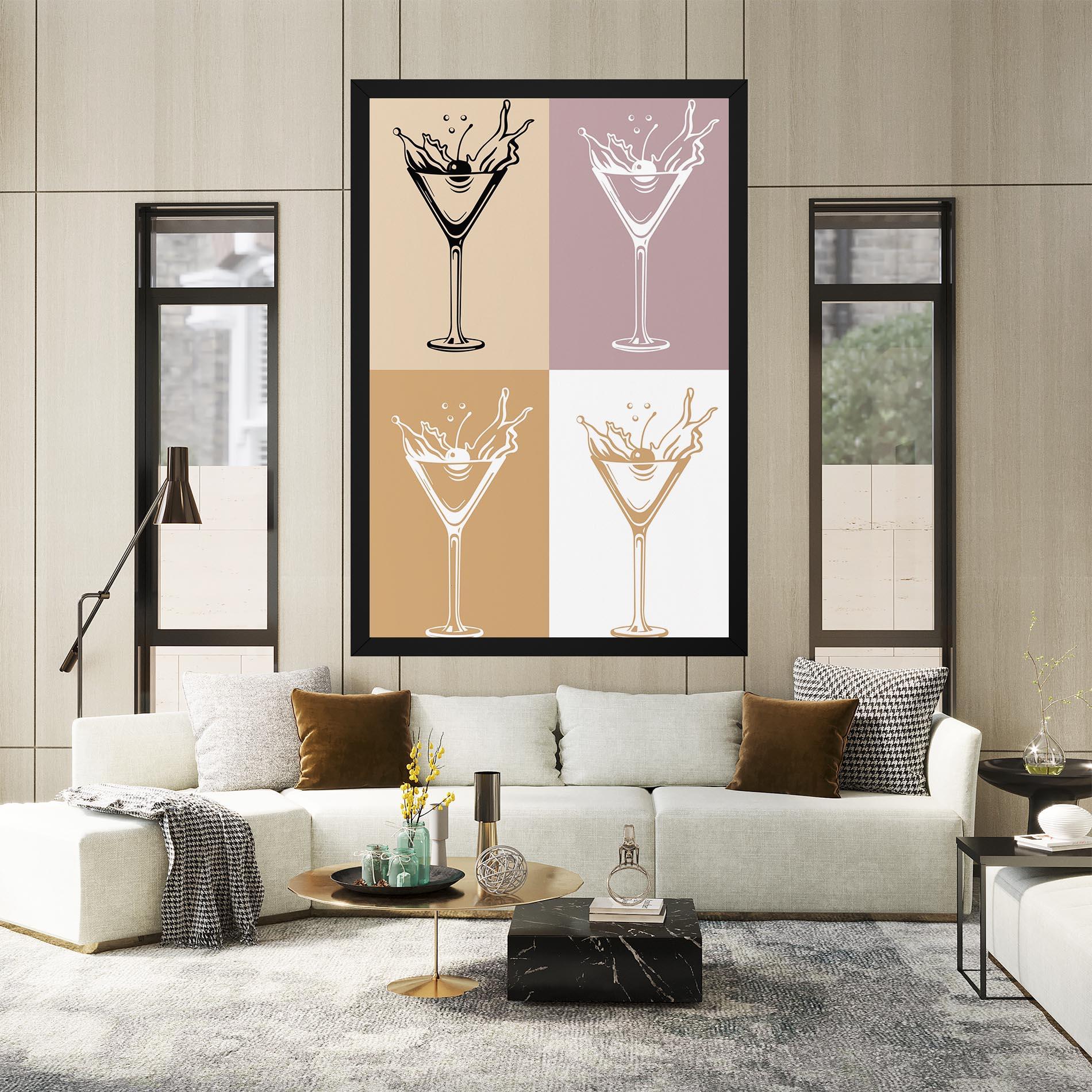 Tablou Canvas Drinks Mix mockup 2