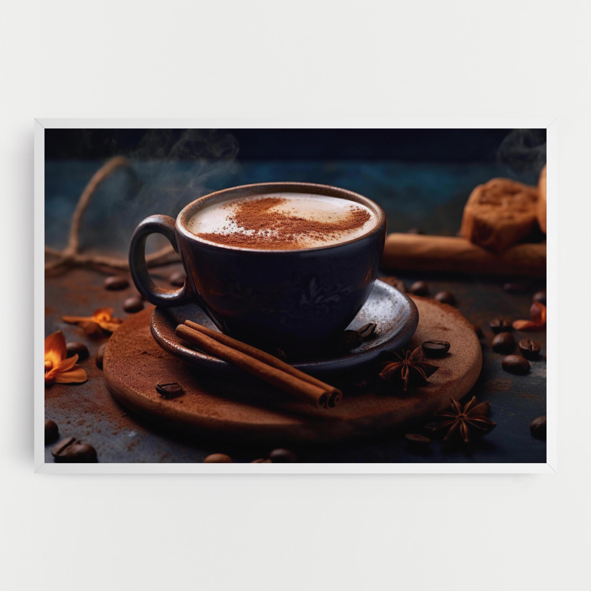 Tablou Canvas Cinnamon Coffee Cup mockup 0