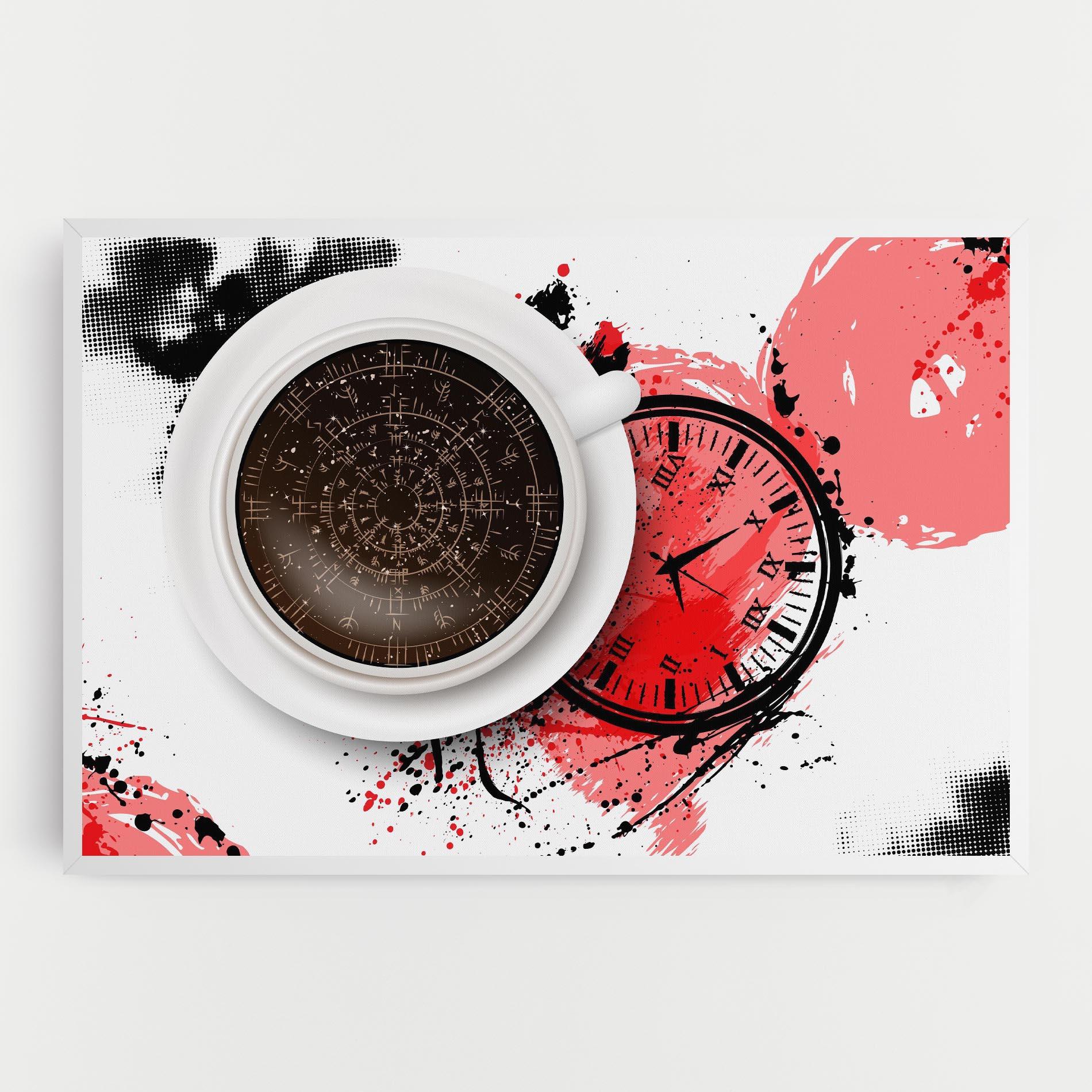 Tablou Canvas Coffee Reading mockup 0