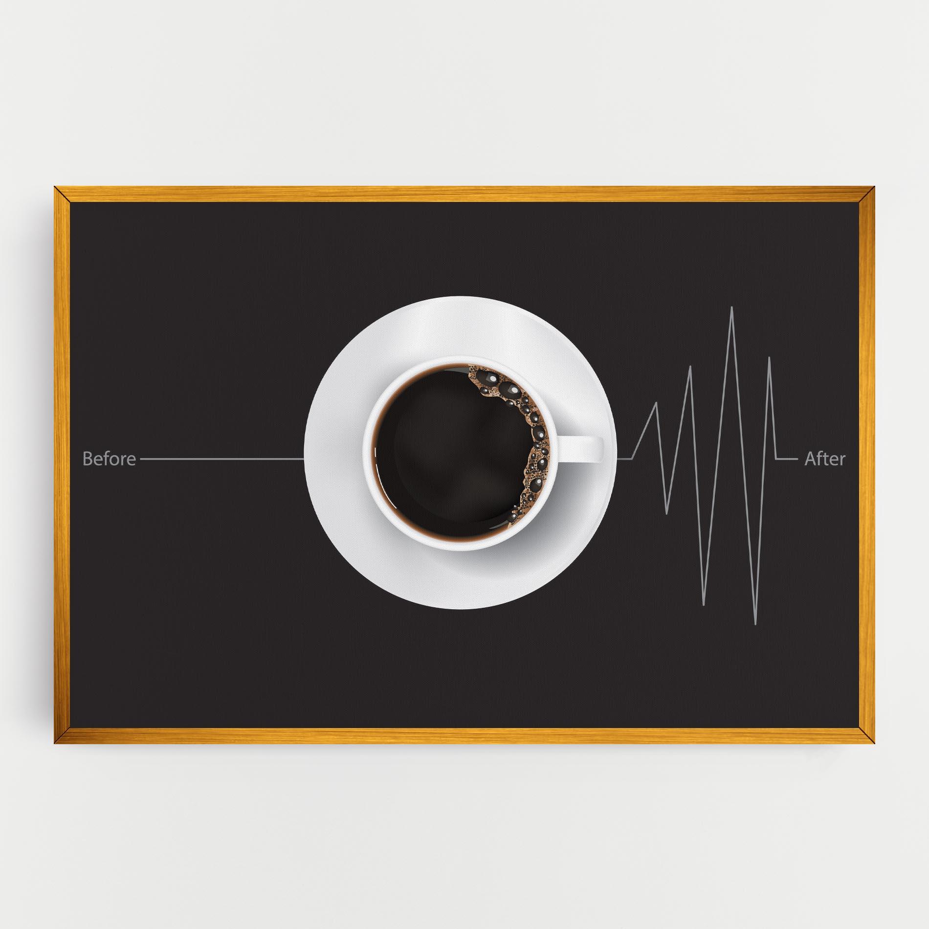 Tablou Canvas After Coffee mockup 0