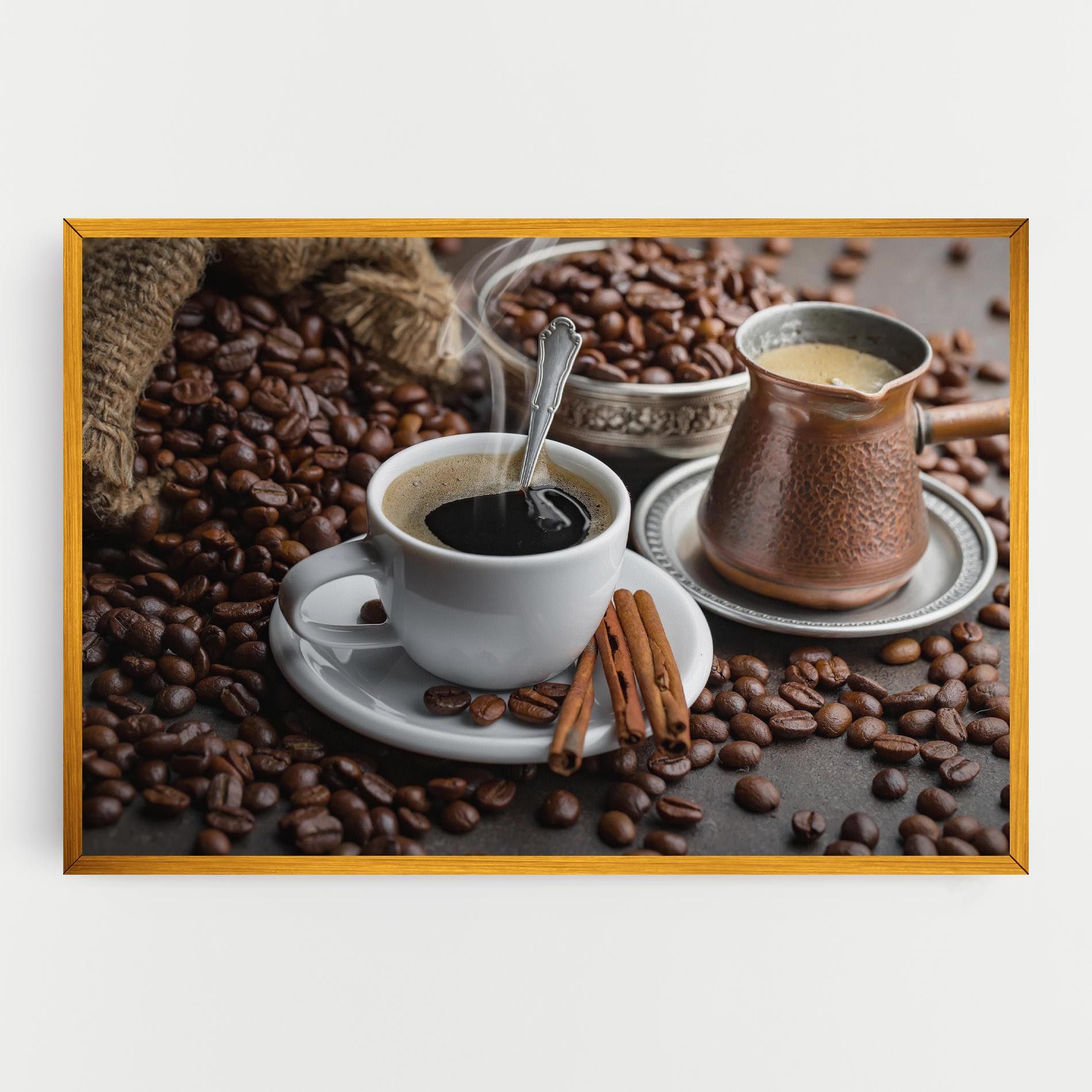 Black Coffee Beans mockup 0