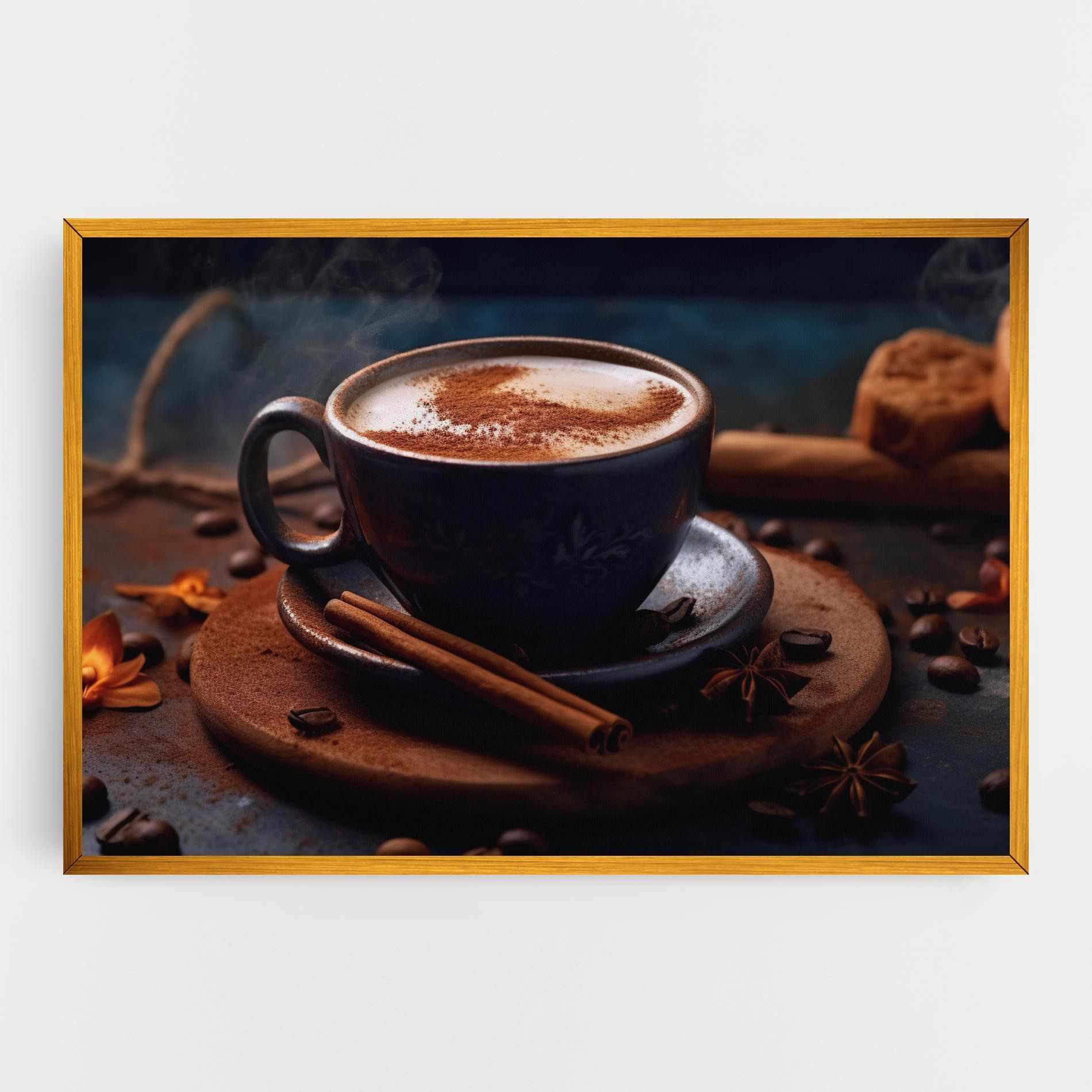Cinnamon Coffee Cup mockup 0