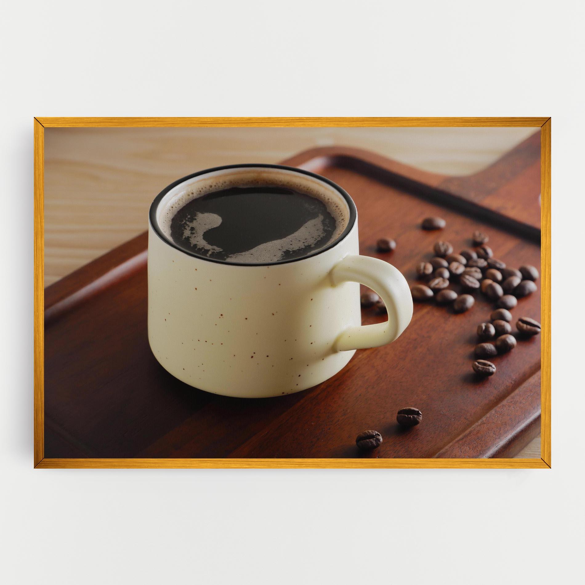 Tablou Canvas Coffee Served mockup 0