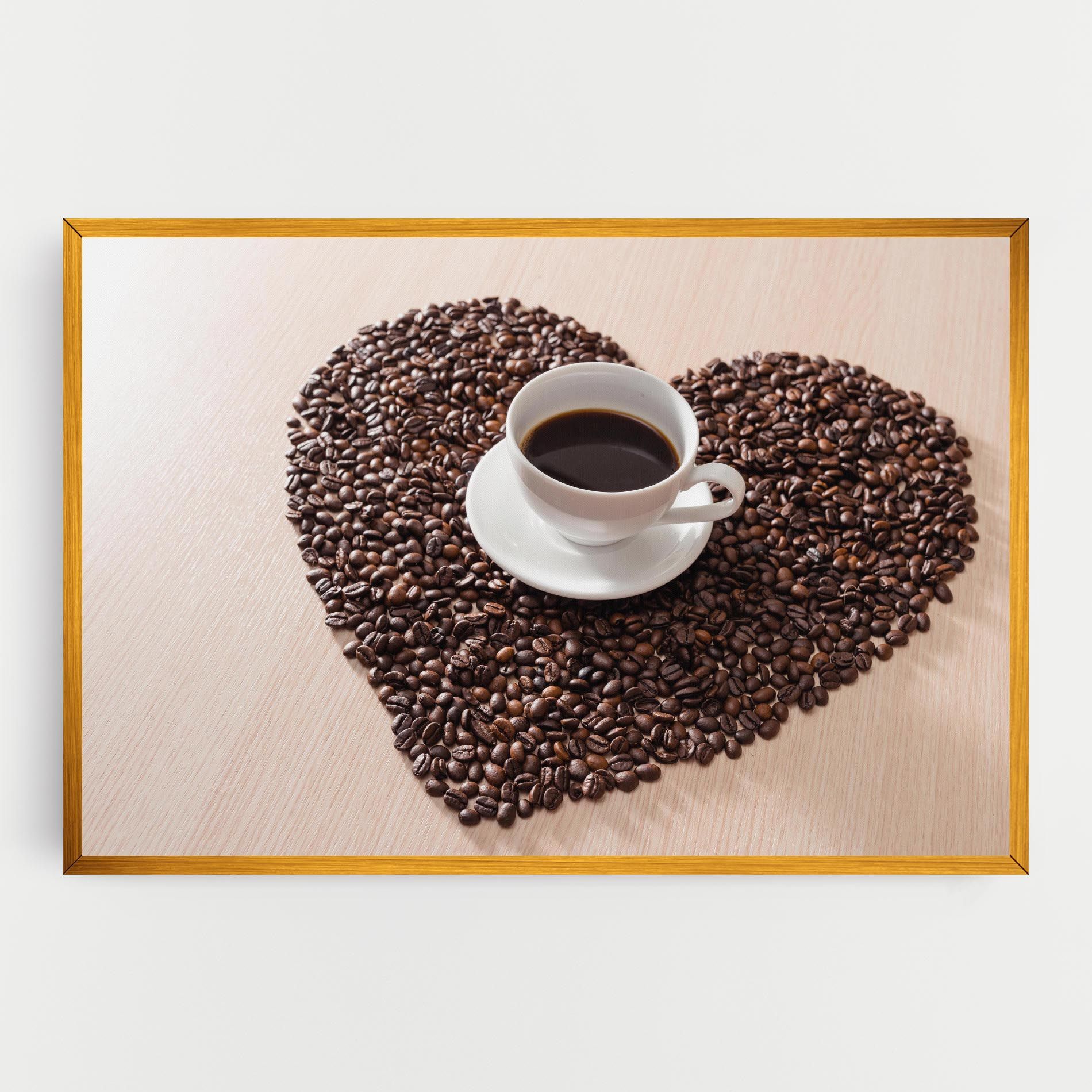 Heart Coffee Beans mockup 0
