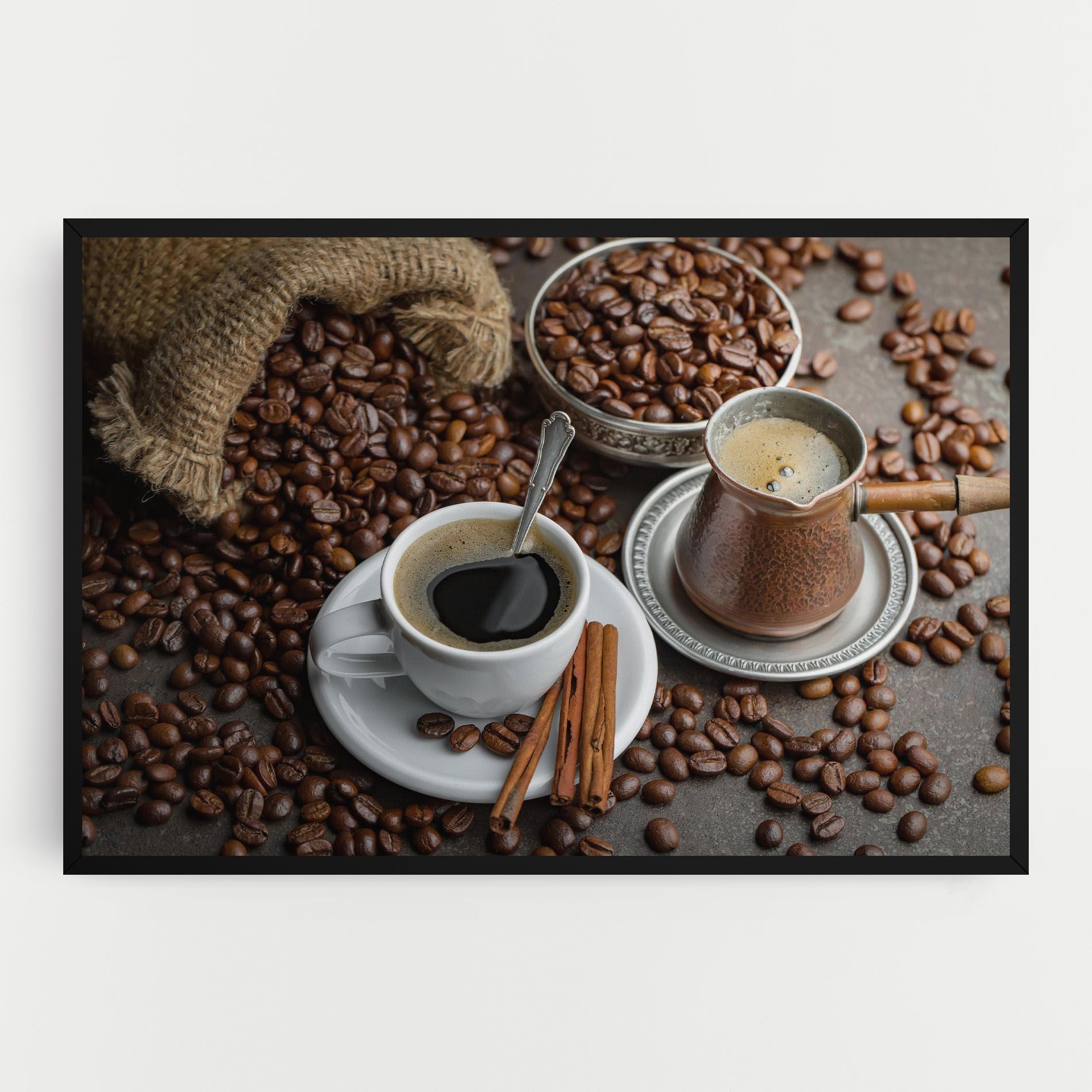 Black Coffee Bean mockup 0