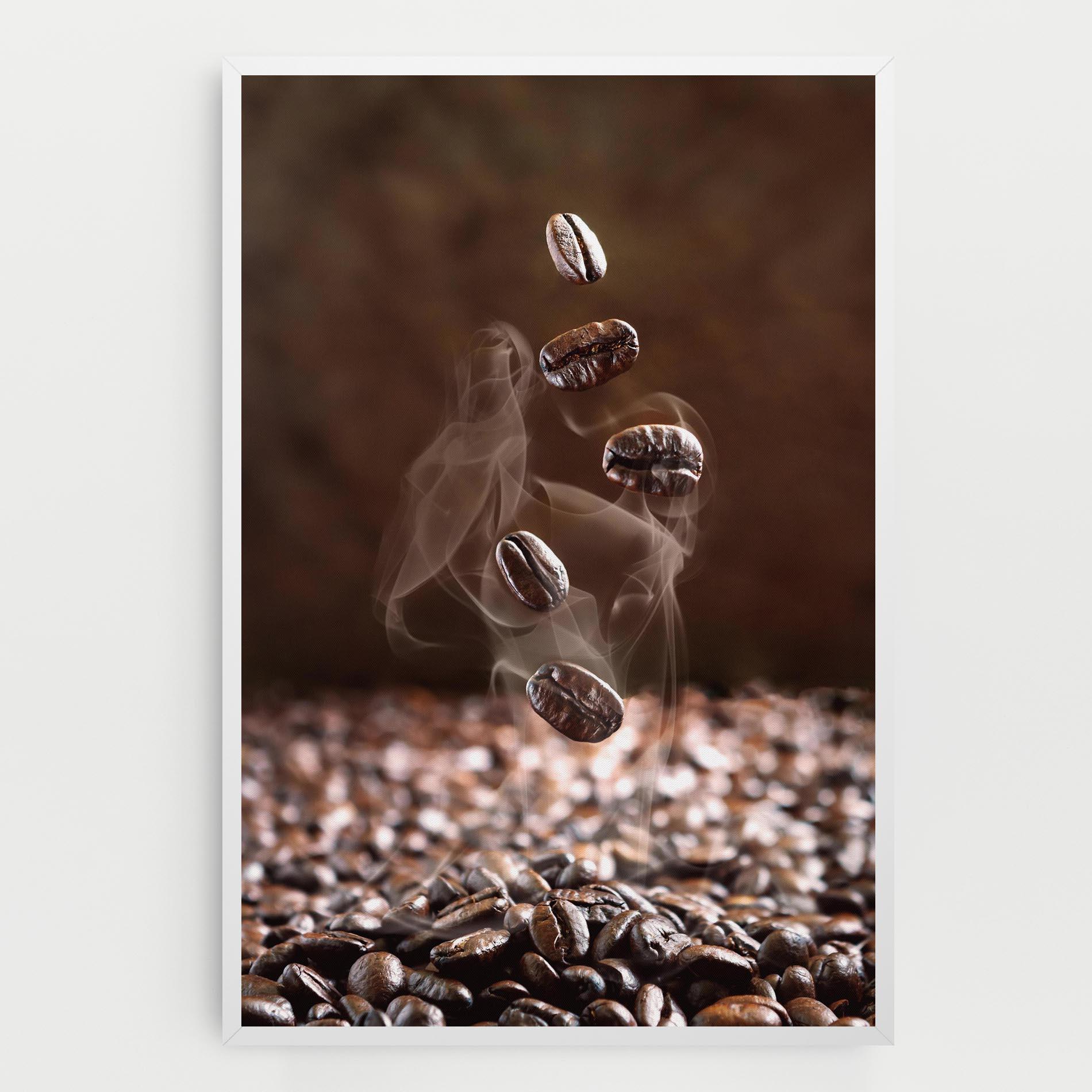 Tablou Canvas Close Up Falling Beans mockup 0