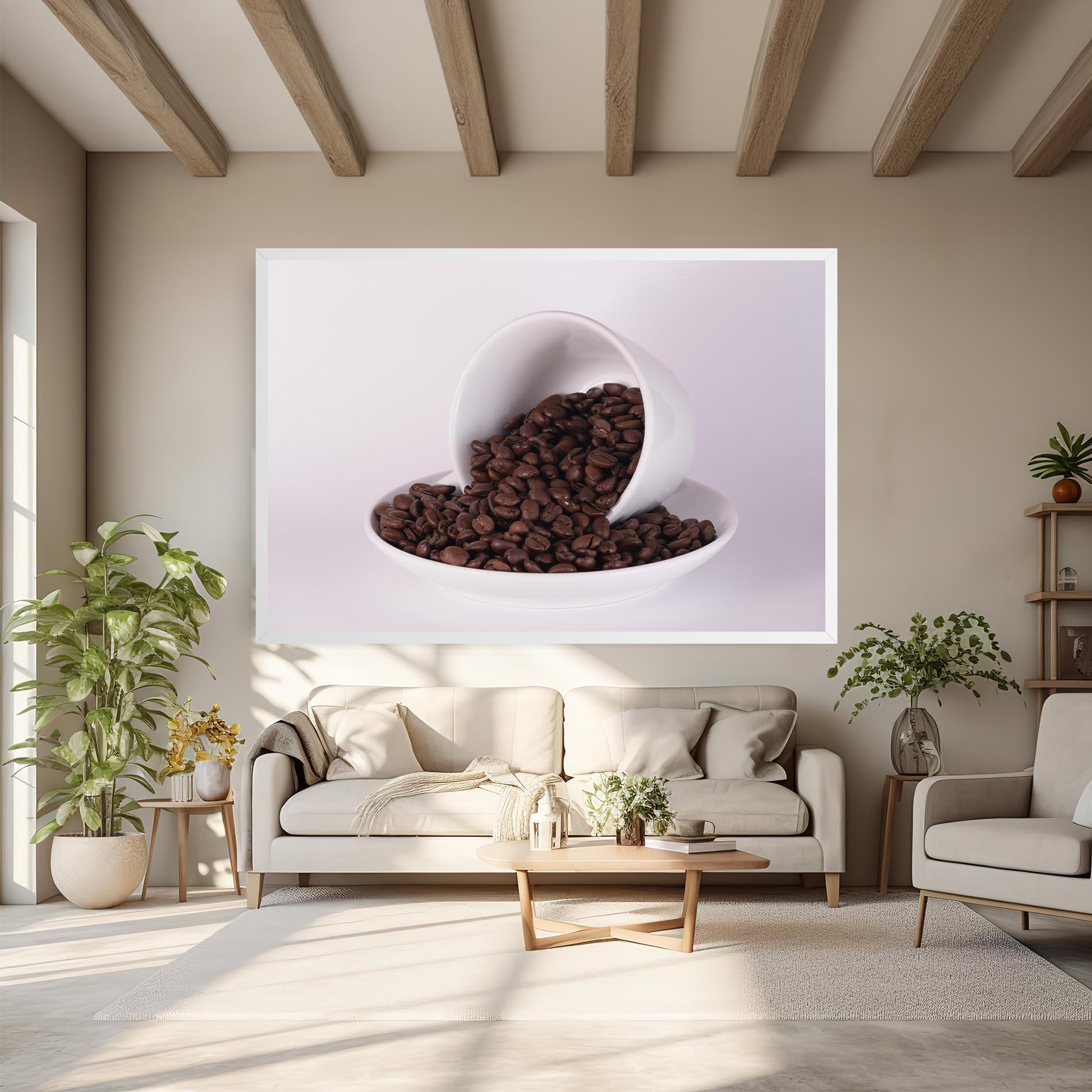 Tablou Canvas Bowl Of Coffee mockup 6