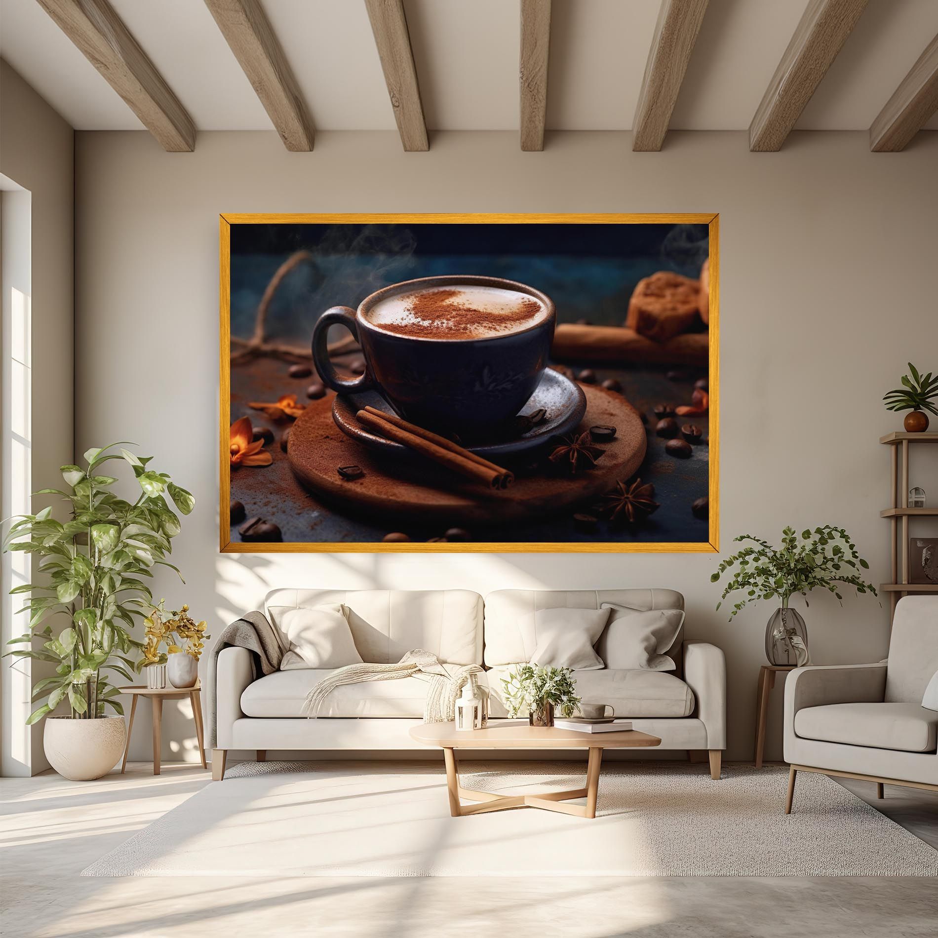 Cinnamon Coffee Cup mockup 6