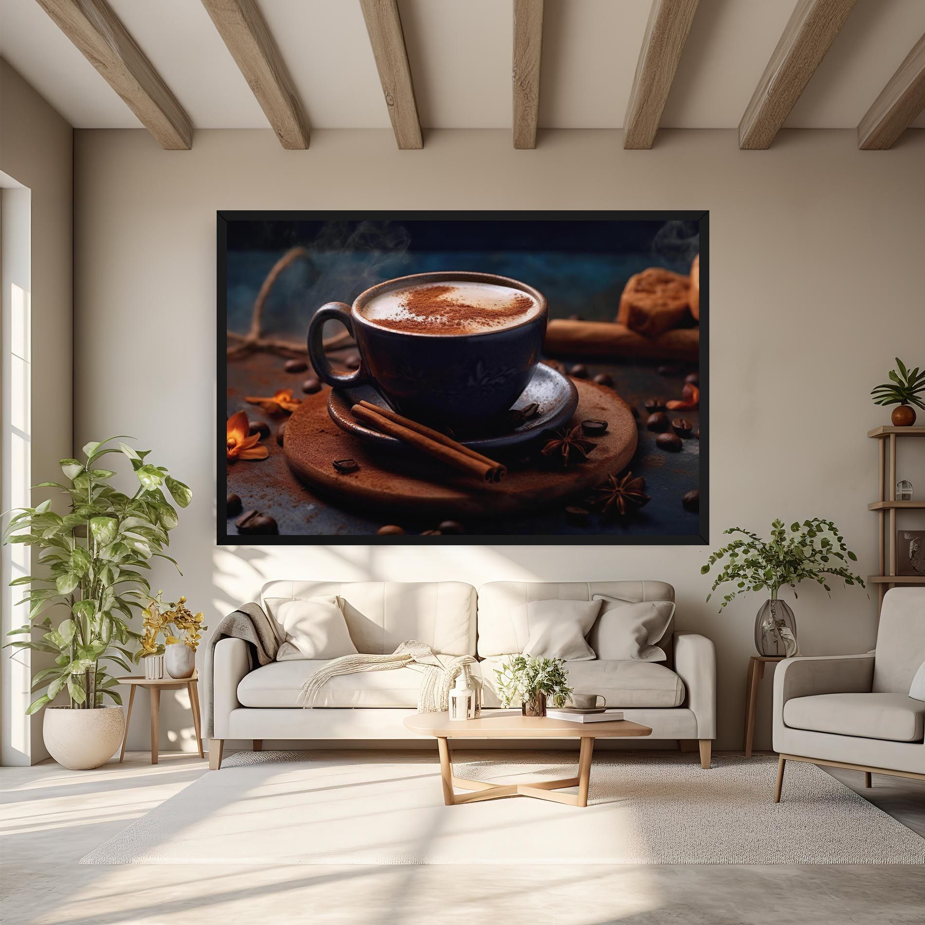 Cinnamon Coffee Cup mockup 6