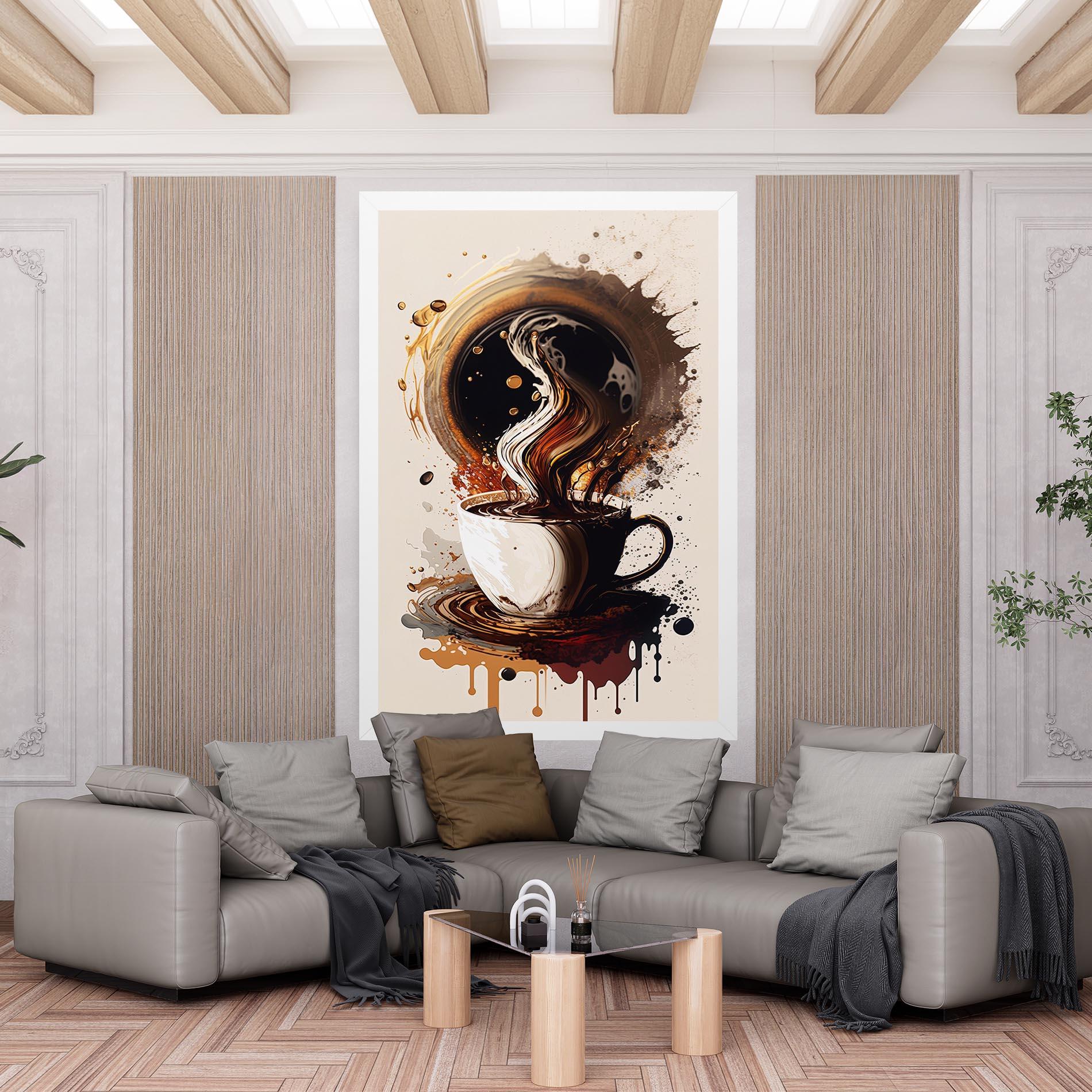 Tablou Canvas Coffee Art mockup 6