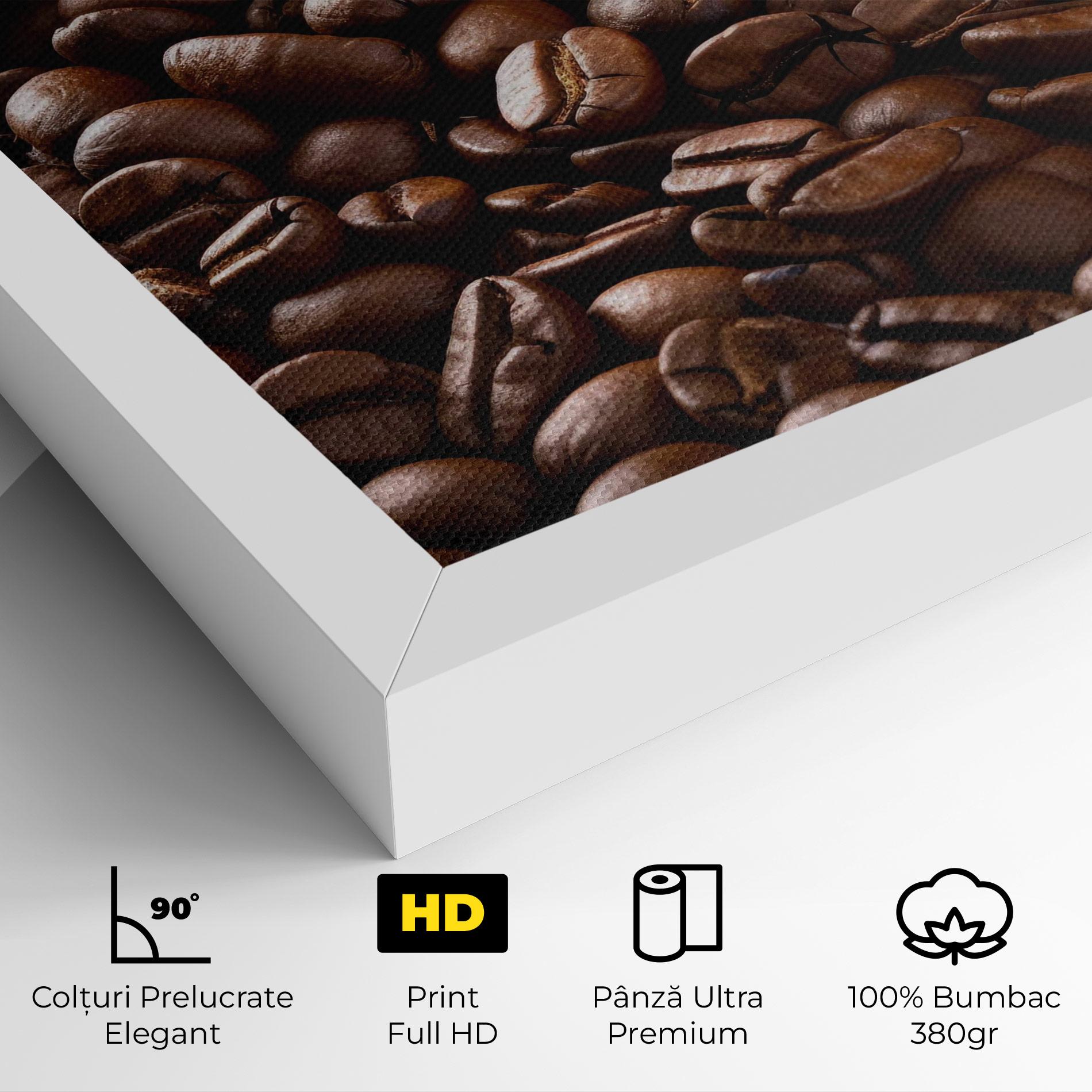 Tablou Canvas Bag Of Coffee Beans mockup 4