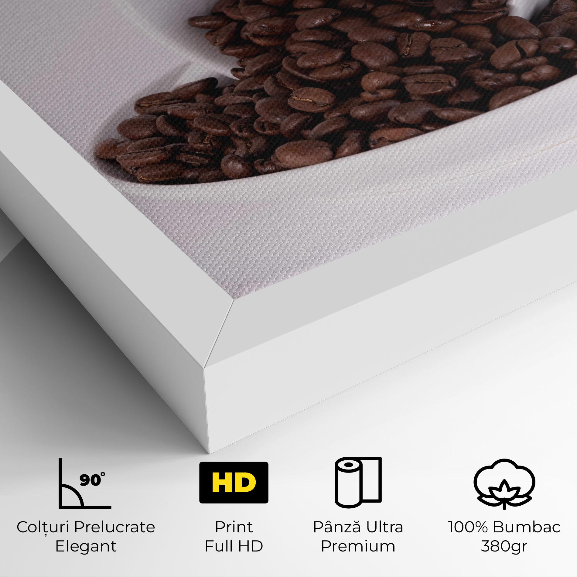 Tablou Canvas Bowl Of Coffee mockup 4