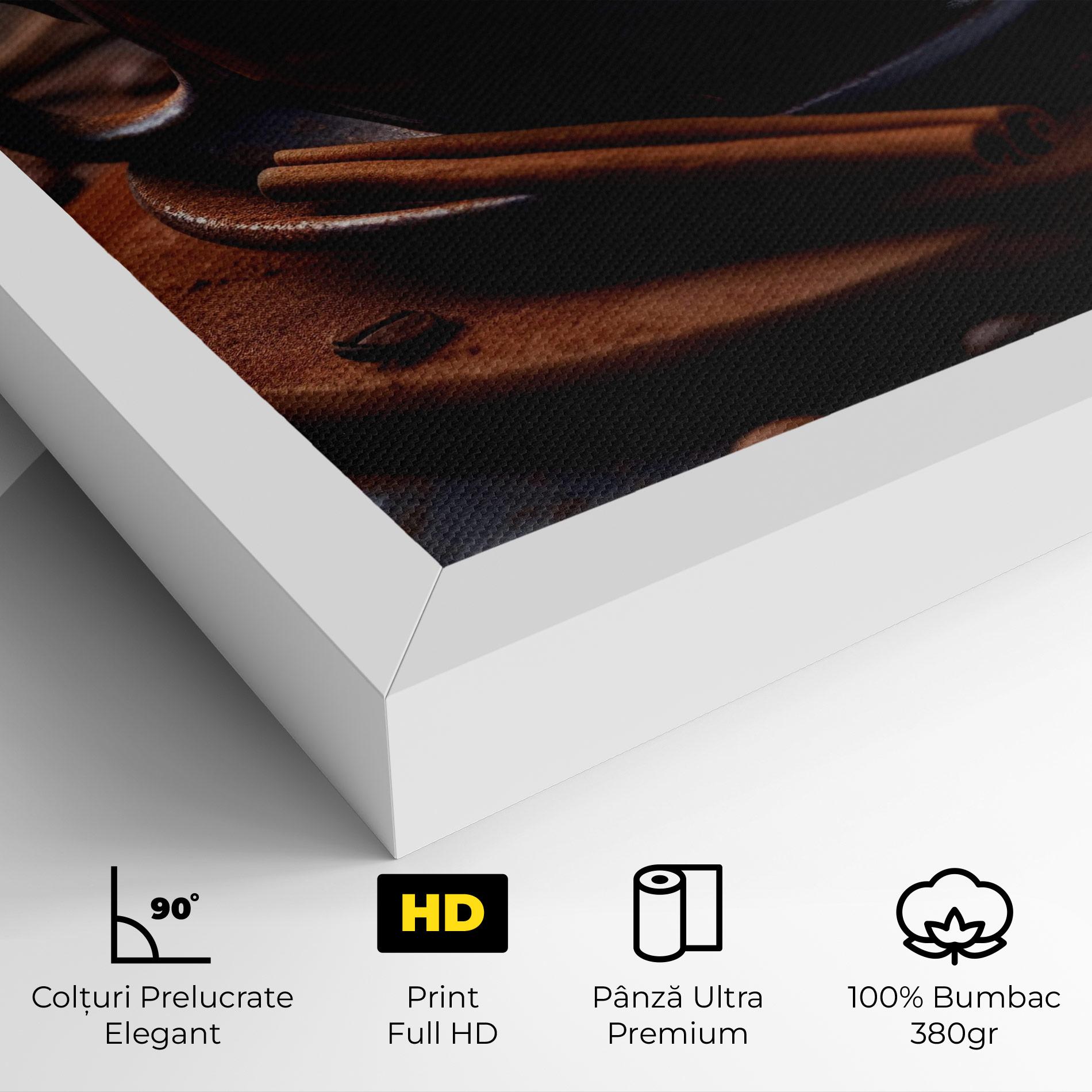 Tablou Canvas Cinnamon Coffee Cup mockup 4