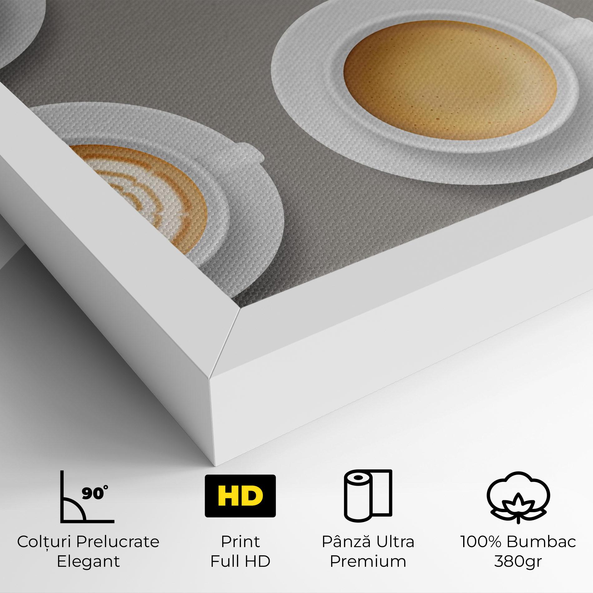 Tablou Canvas Coffee Cups Mix mockup 4