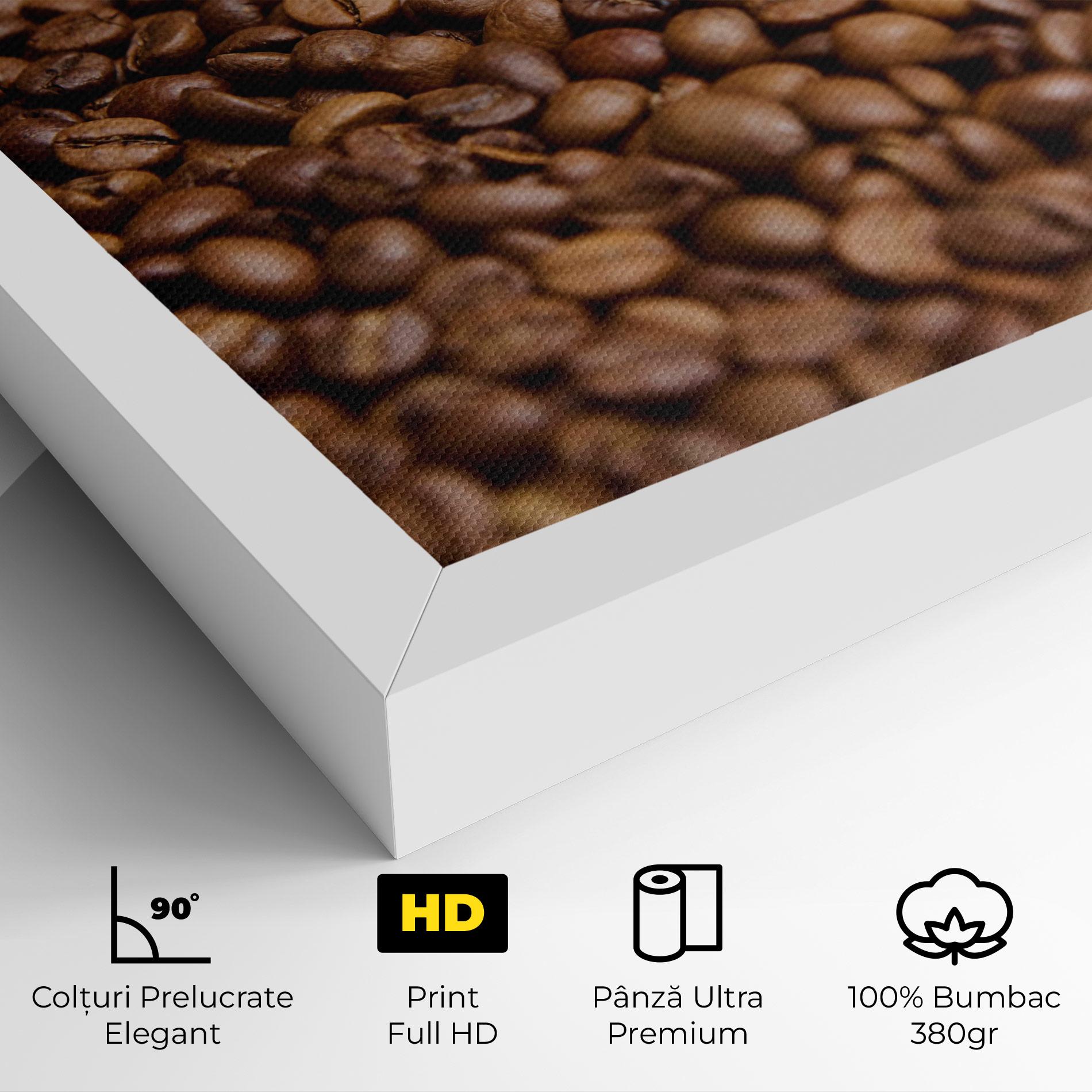 Tablou Canvas Fresh Roasted Coffee mockup 4
