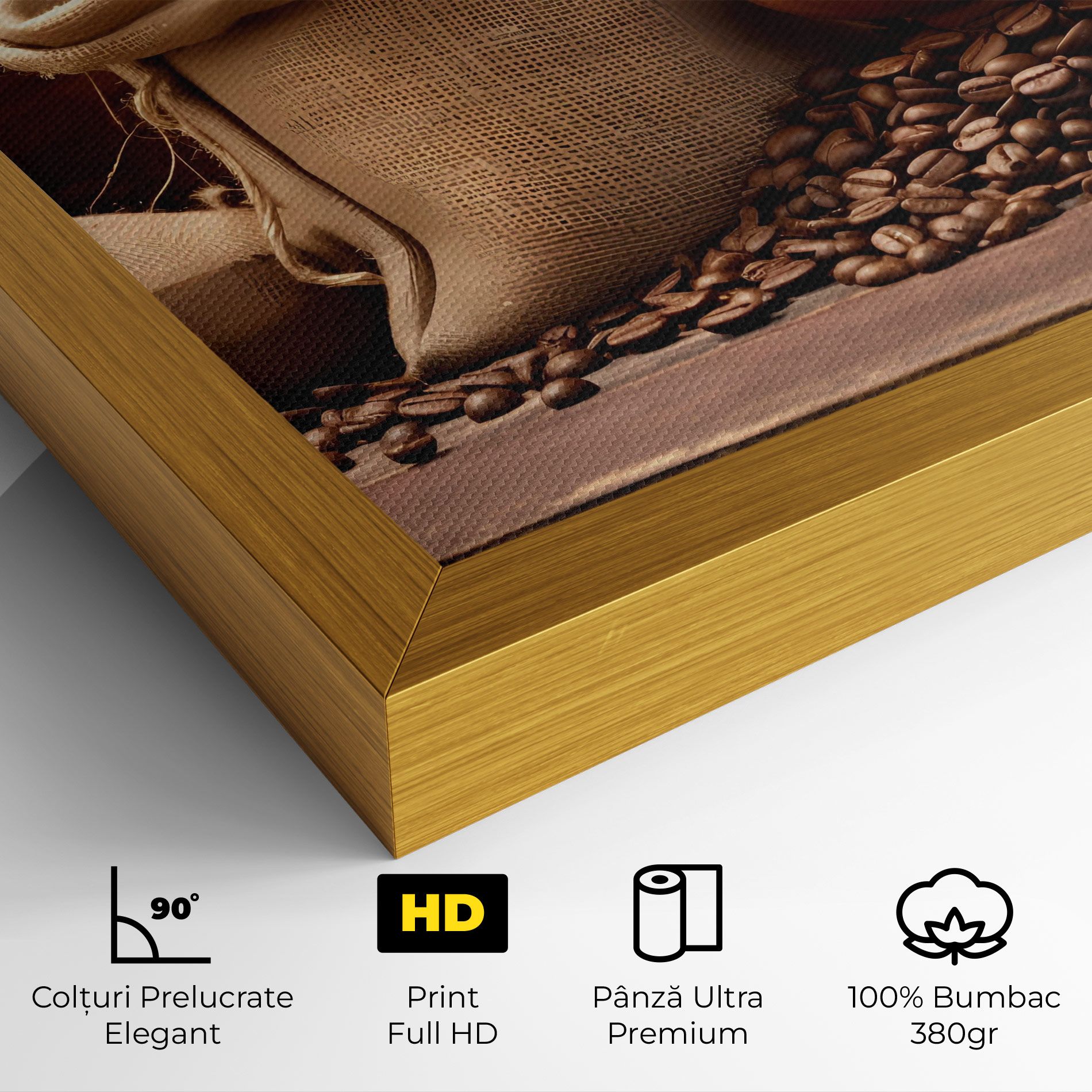 Big Bag Of Coffee Beans mockup 4