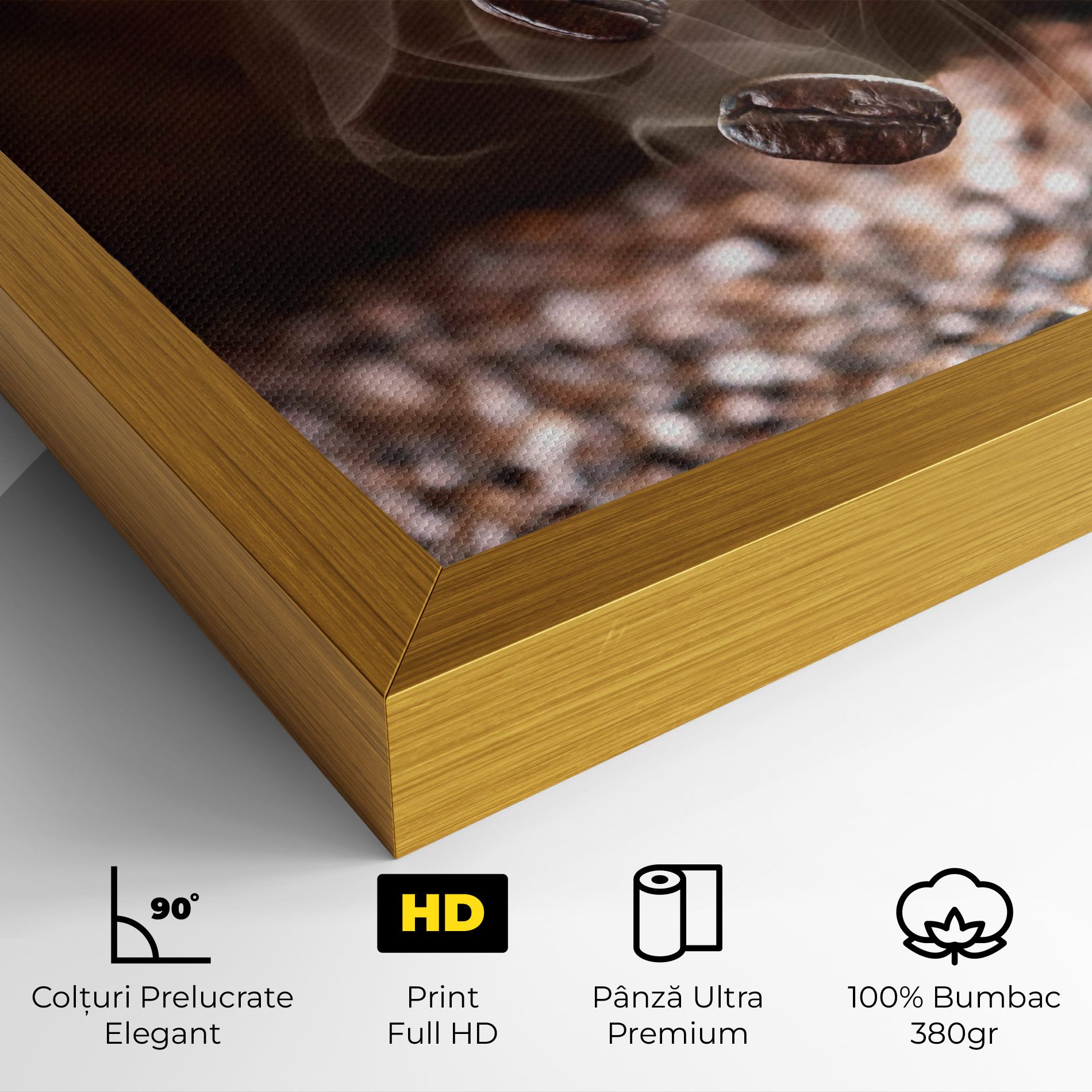 Close Up Falling Beans mockup 4