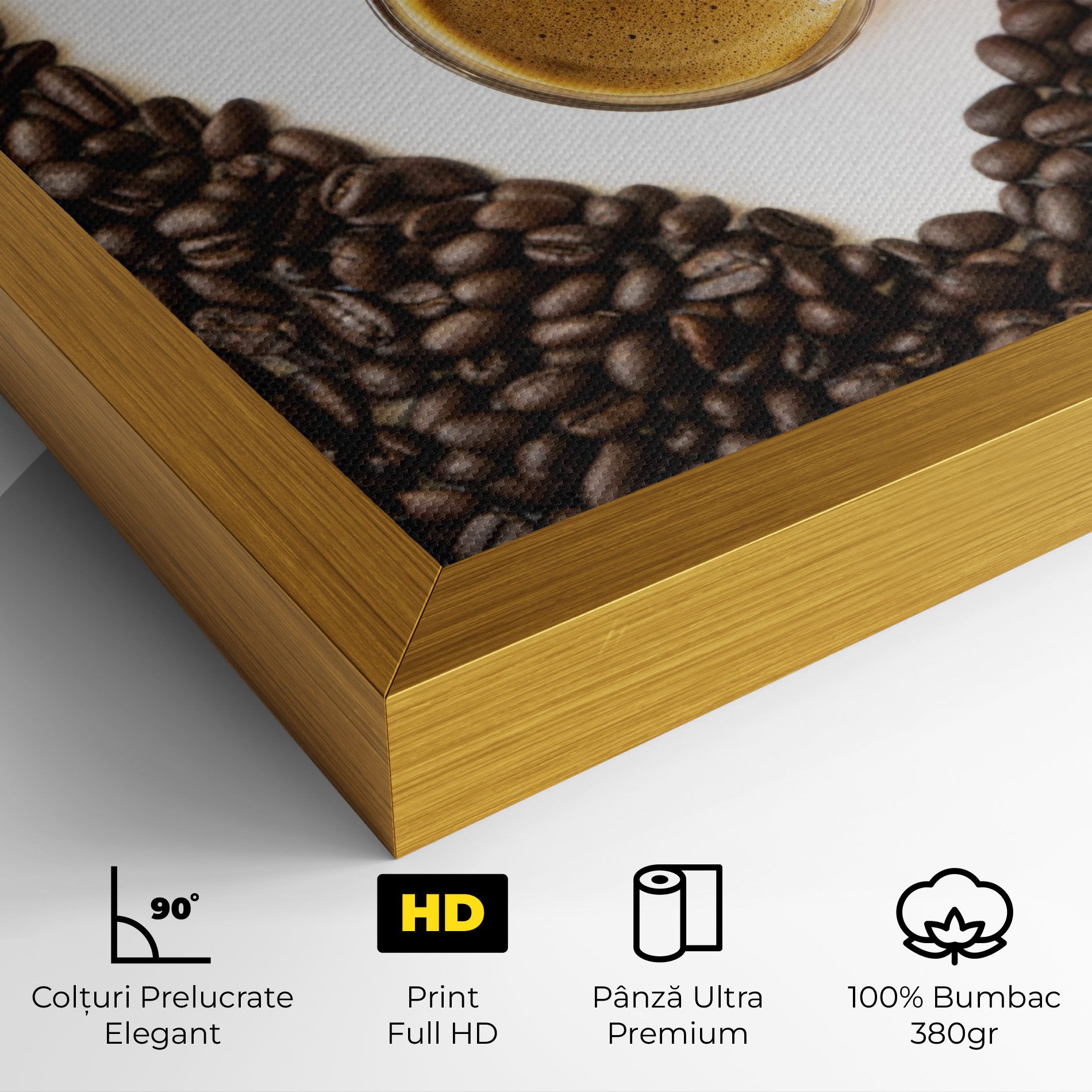 Coffee Bean Heart mockup 4