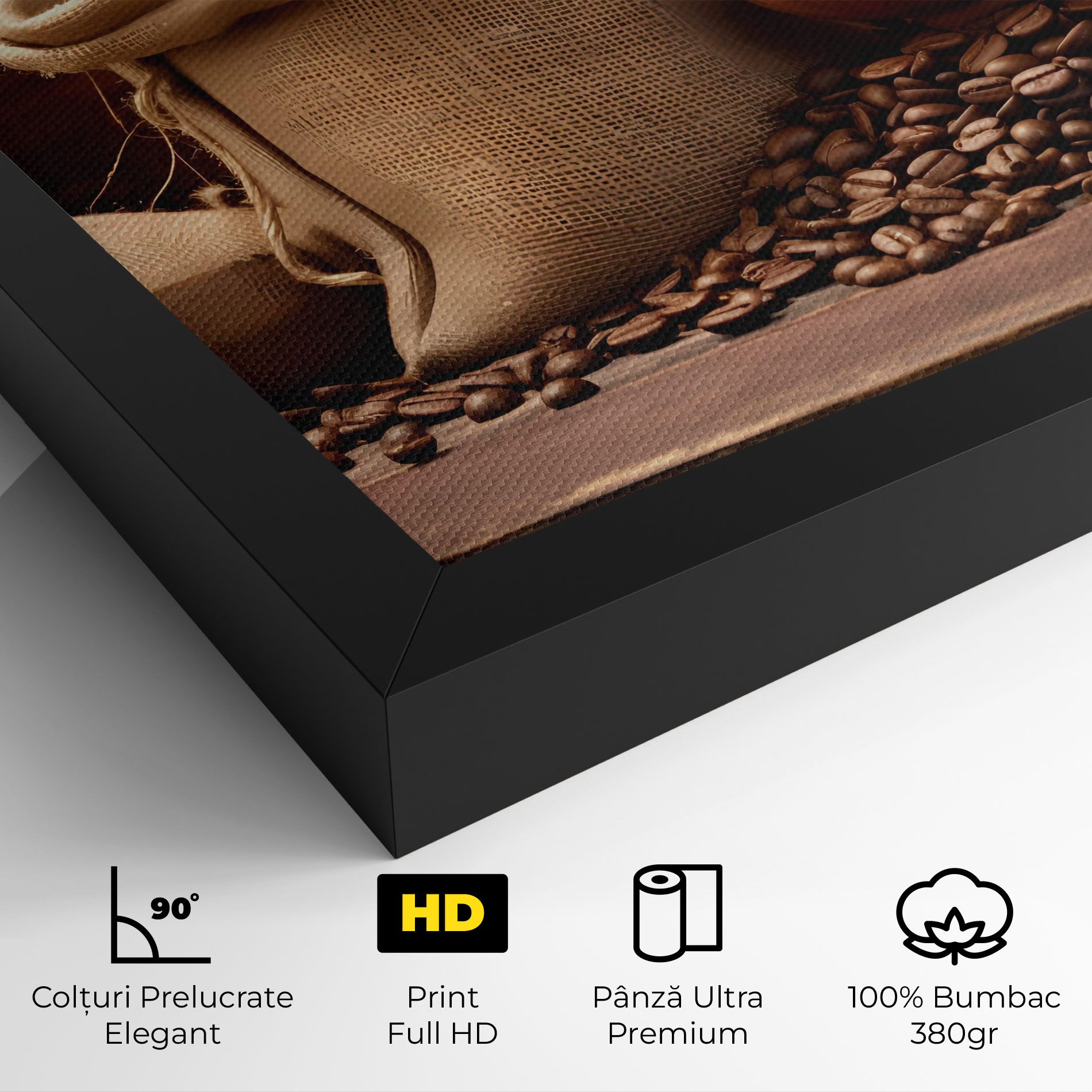 Big Bag Of Coffee Beans mockup 4
