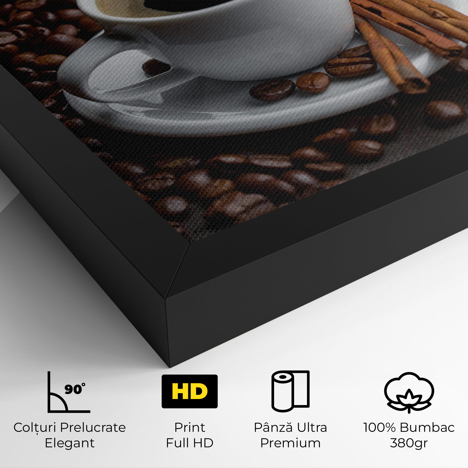 Black Coffee Beans mockup 4