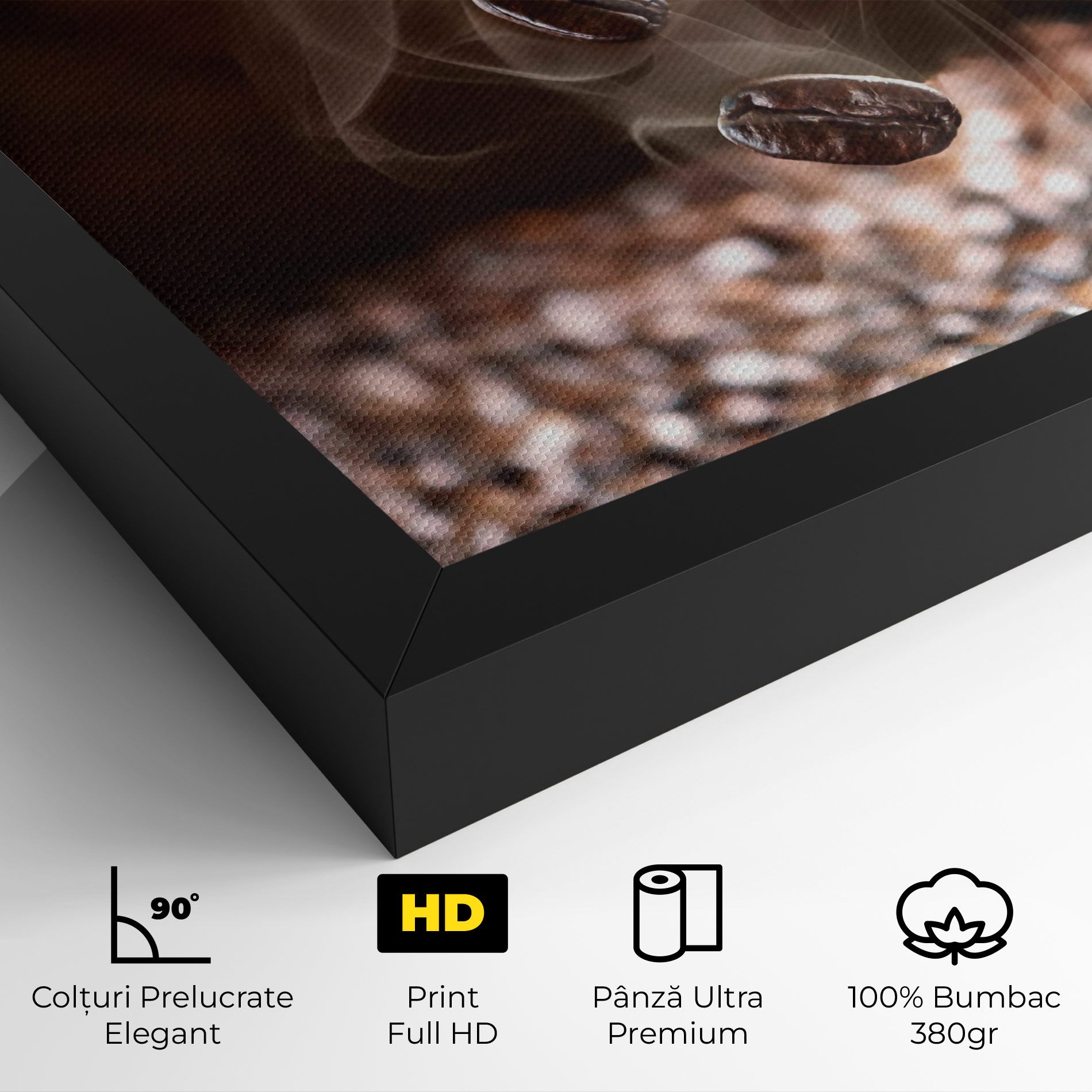 Close Up Falling Beans mockup 4