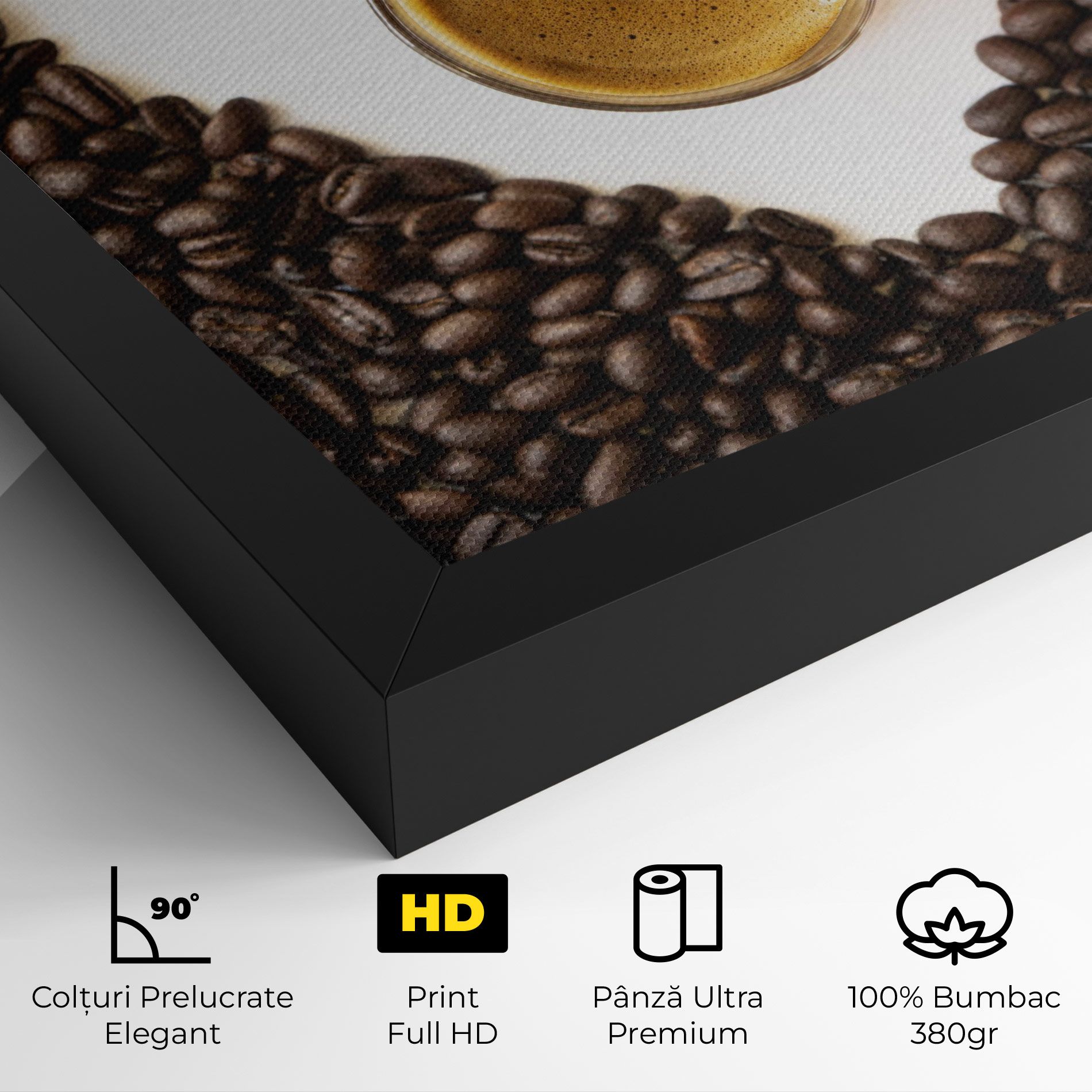 Coffee Bean Heart mockup 4