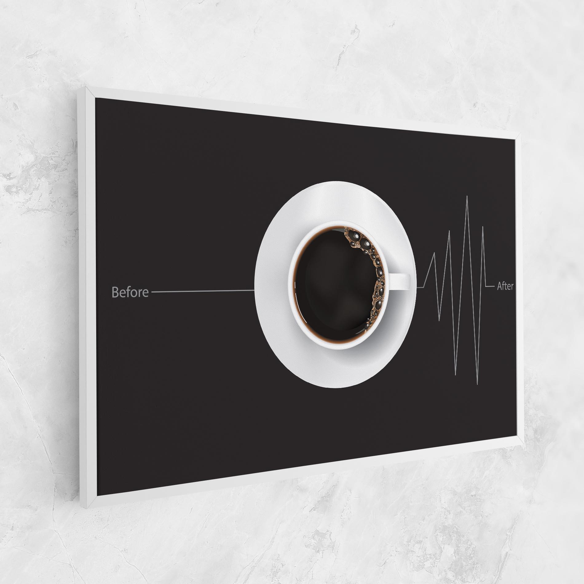 Tablou Canvas After Coffee mockup 1