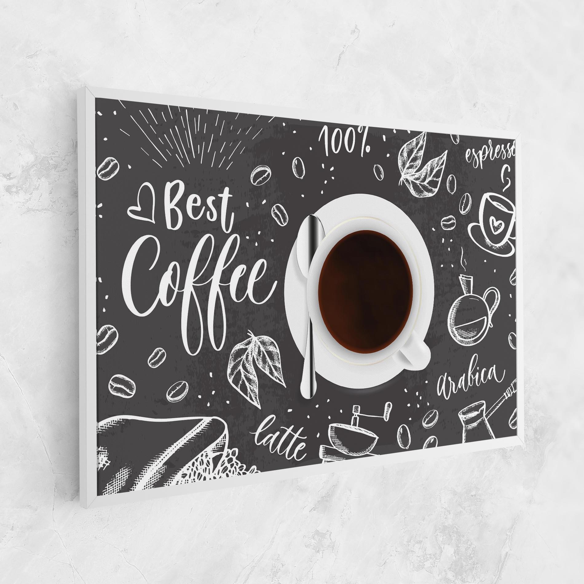 Tablou Canvas Best Coffee mockup 1
