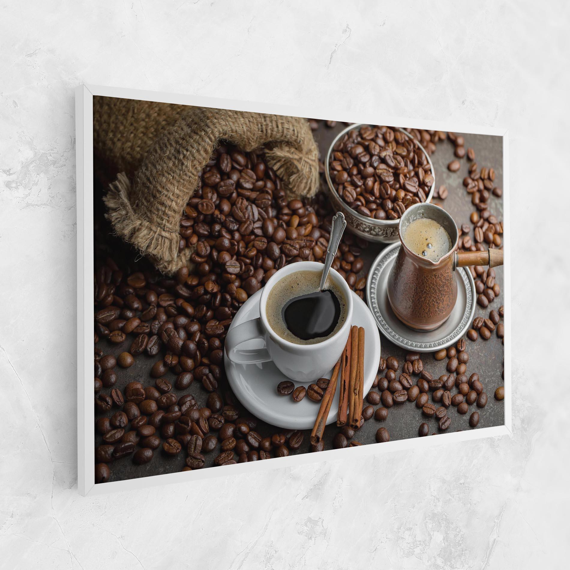 Tablou Canvas Black Coffee Bean mockup 1