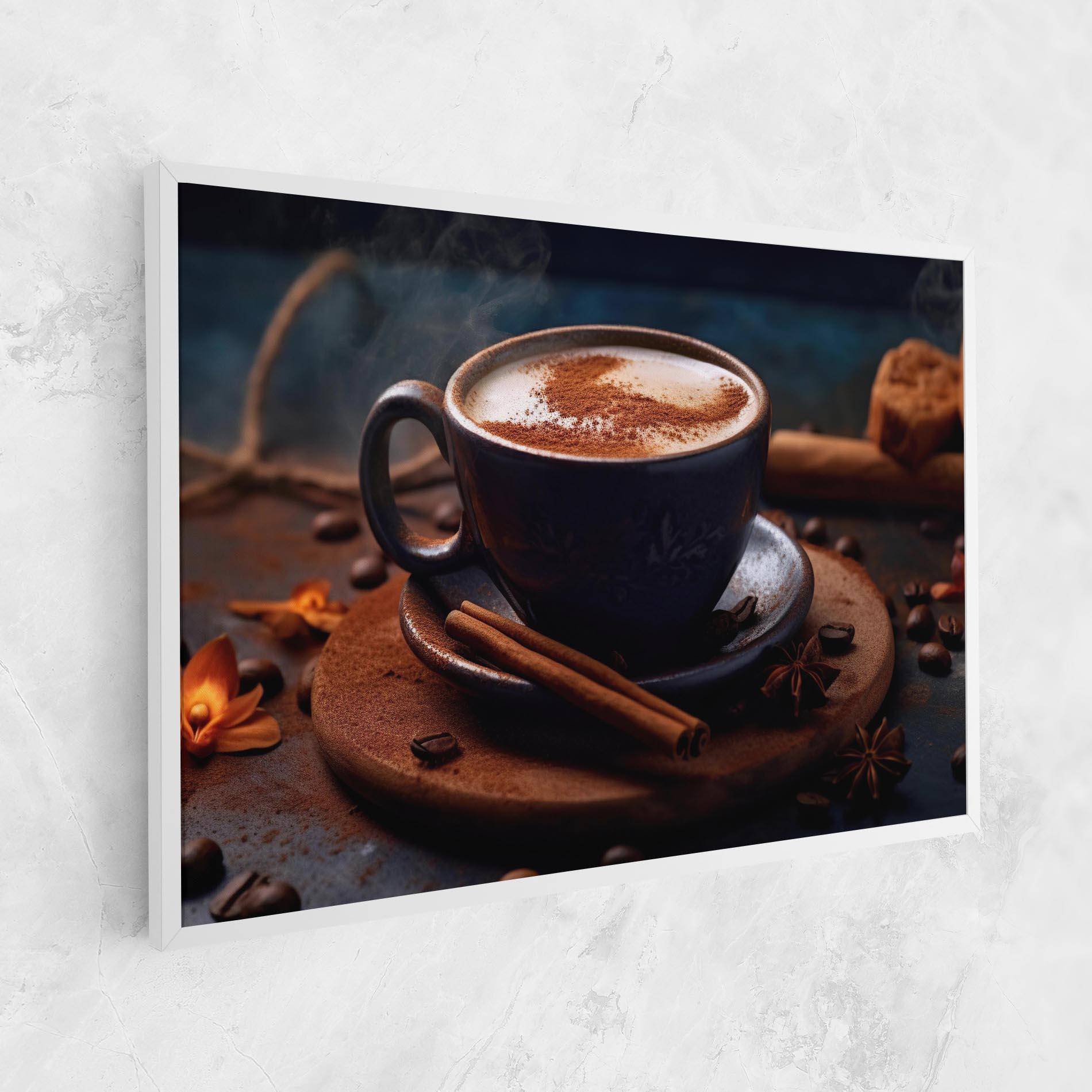 Tablou Canvas Cinnamon Coffee Cup mockup 1