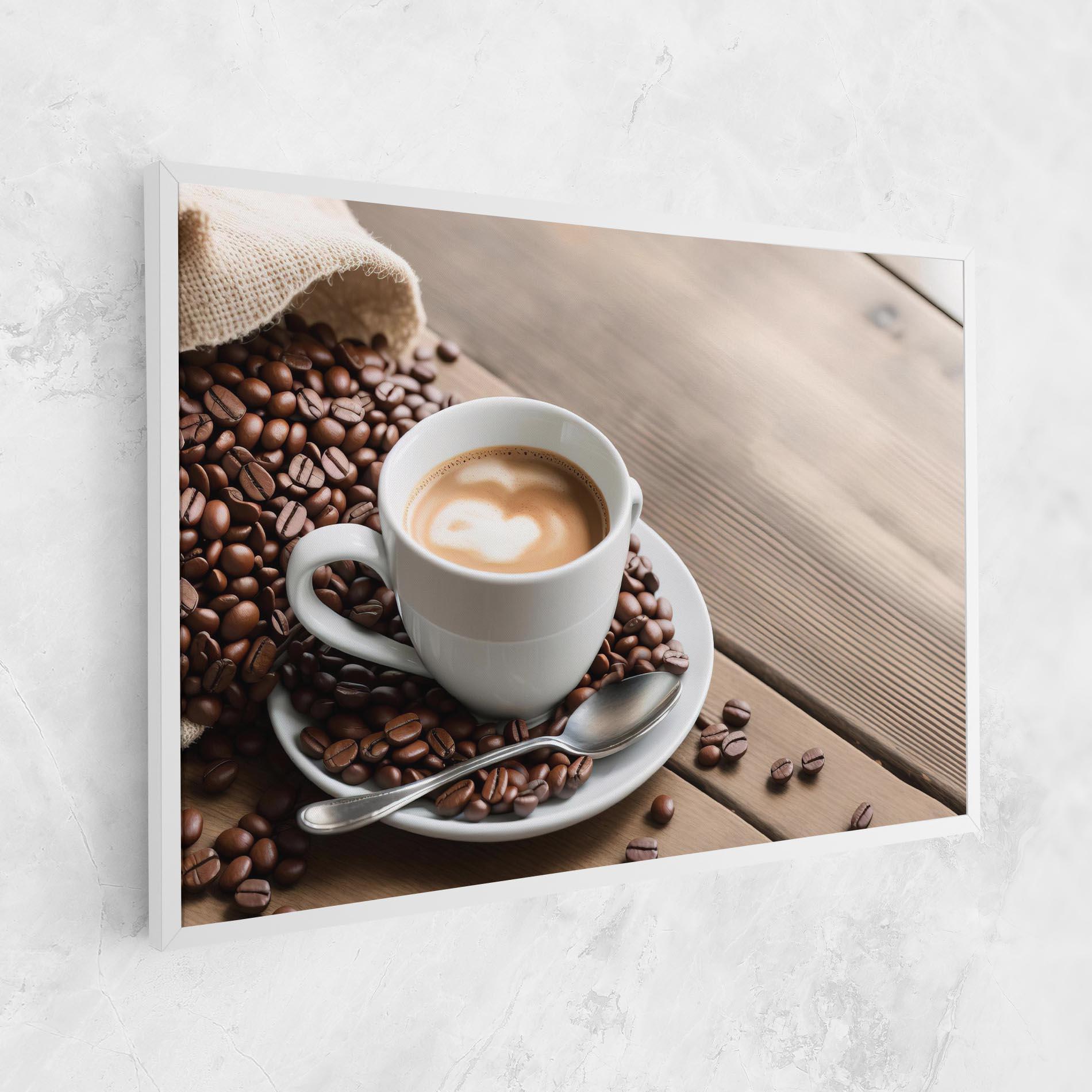 Tablou Canvas Coffee On Table mockup 1